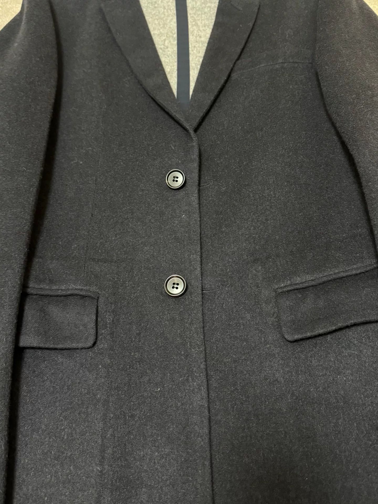 Dior Diorhomme Cashmere Wool Blend Coat Size US M / EU 48-50 / 2 - 2 Thumbnail