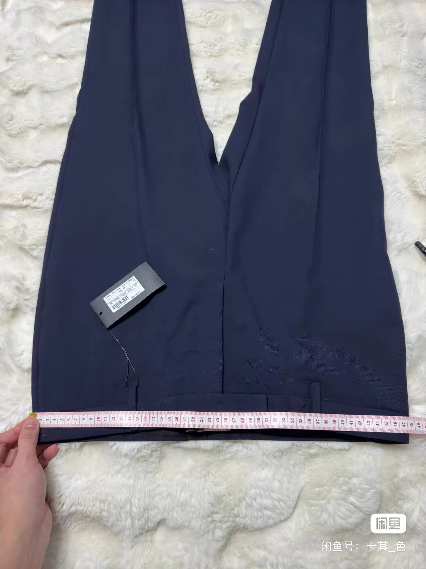 Saint Laurent Paris Saint Laurent 2014 Runway Blue Trousers Size US 28 / EU 44 - 6 Thumbnail
