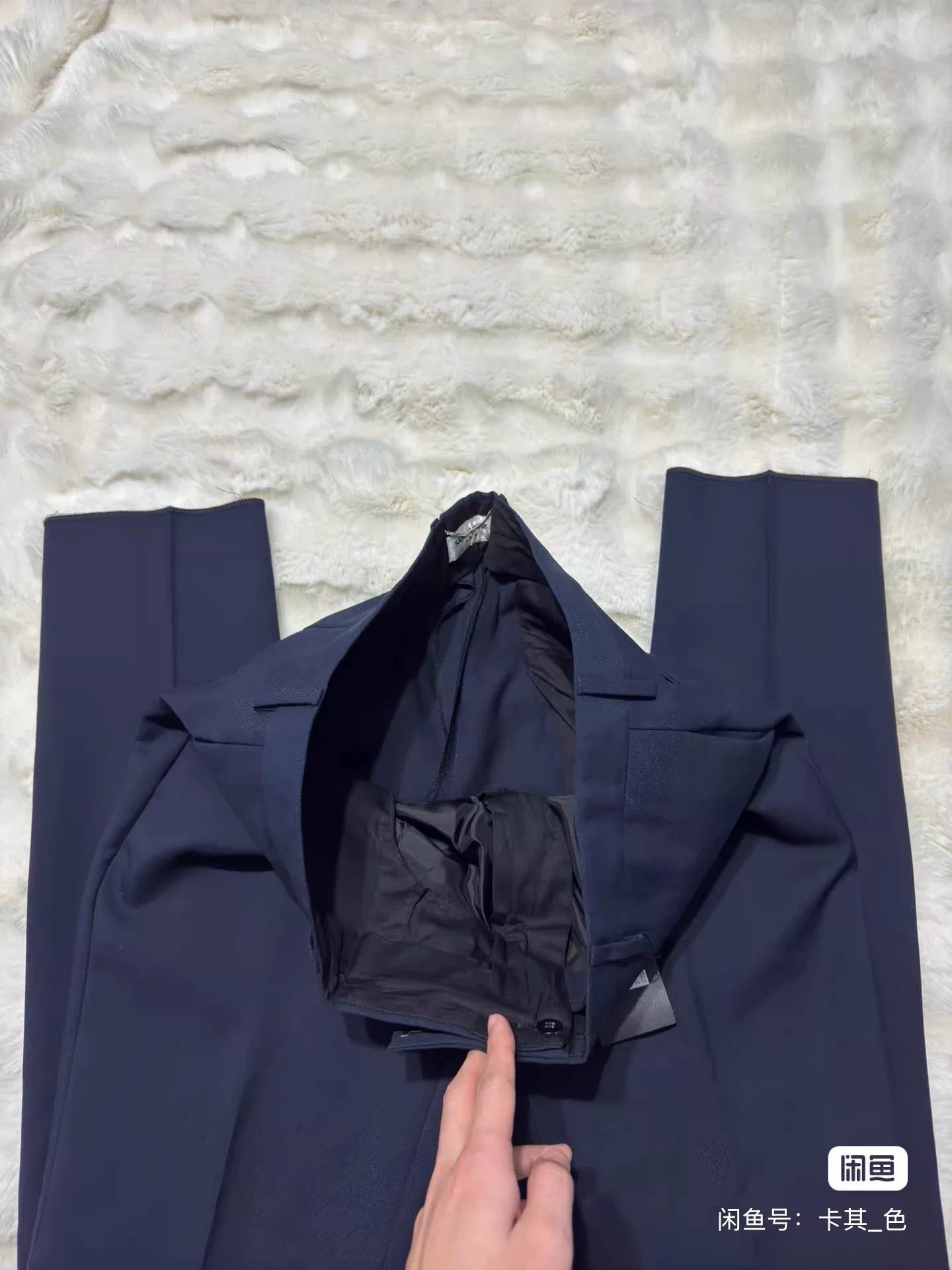 Saint Laurent Paris Saint Laurent 2014 Runway Blue Trousers Size US 28 / EU 44 - 5 Thumbnail