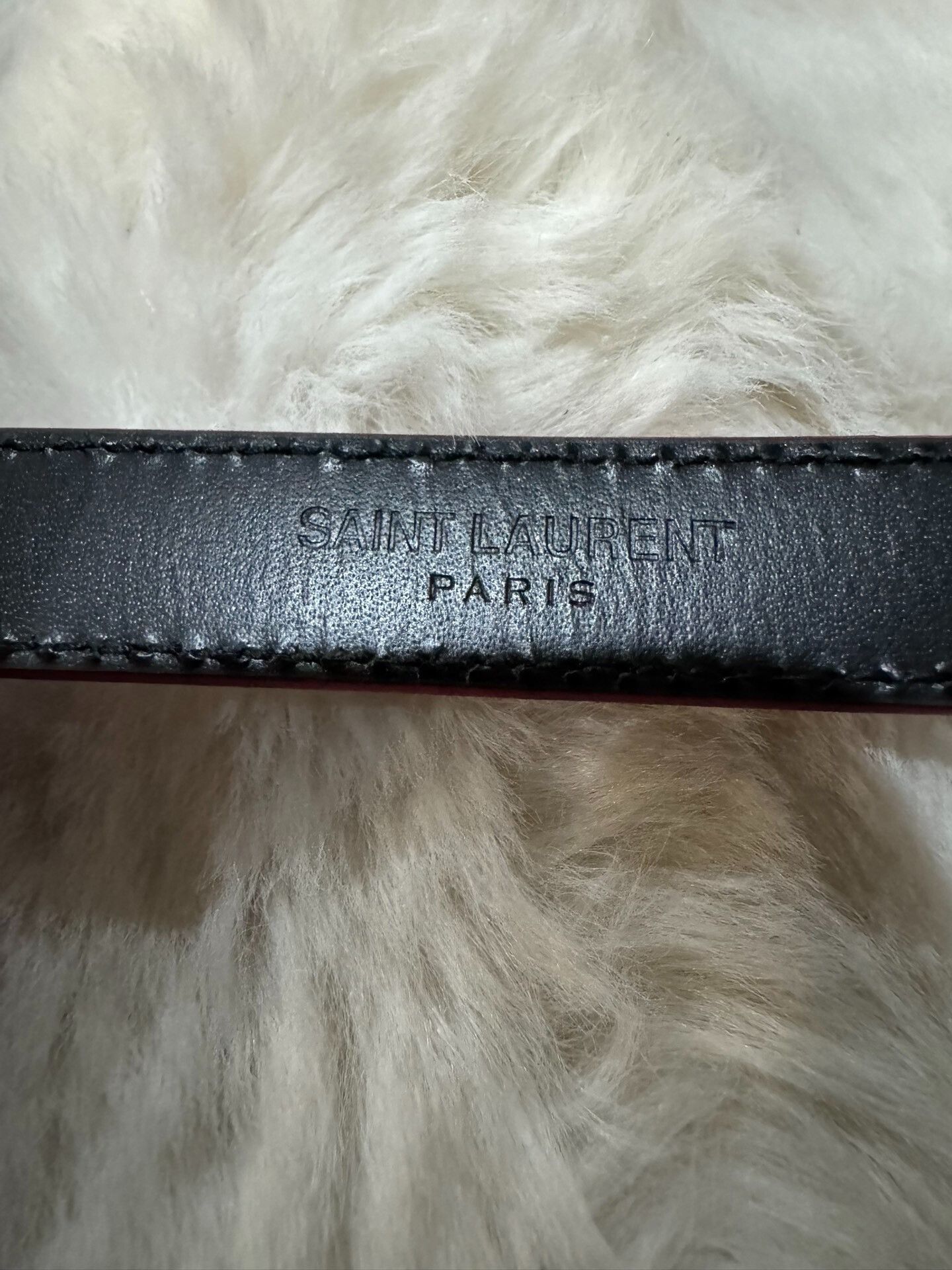 Yves Saint Laurent YSL Gold Logo Tassel Belt Size ONE SIZE - 5 Thumbnail