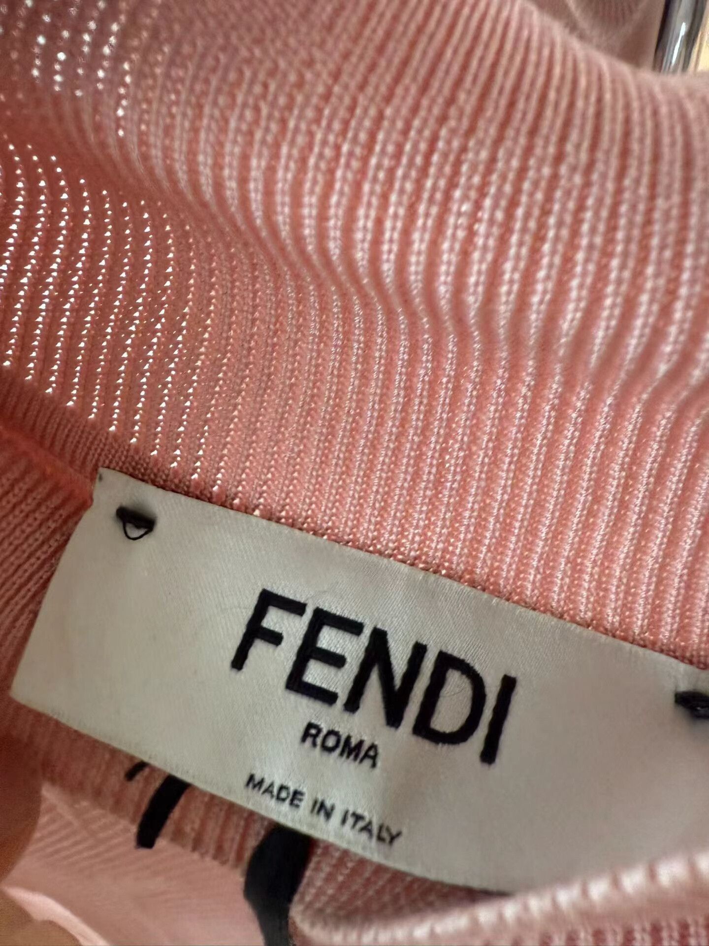Fendi Fendi All-over Print Cropped Knit Top Size S / US 4 / IT 40 - 5 Thumbnail