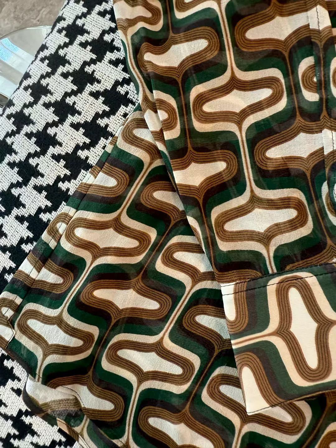 Celine Celine Silk Blouse with Sash Size S / US 4 / IT 40 - 8 Thumbnail