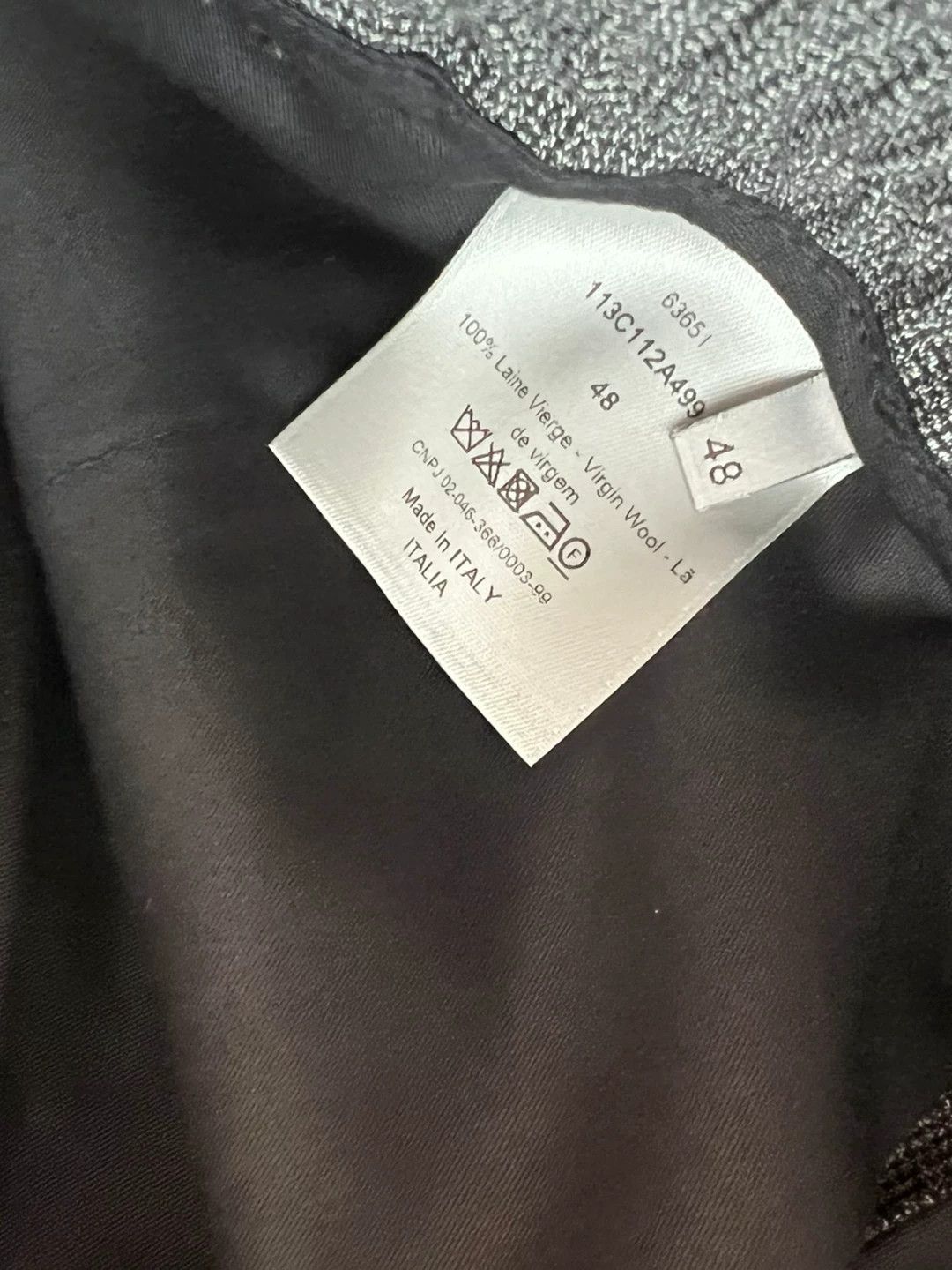 Dior Dior 2022 Men's Gray Casual Suit Pants Size US 32 / EU 48 - 4 Thumbnail