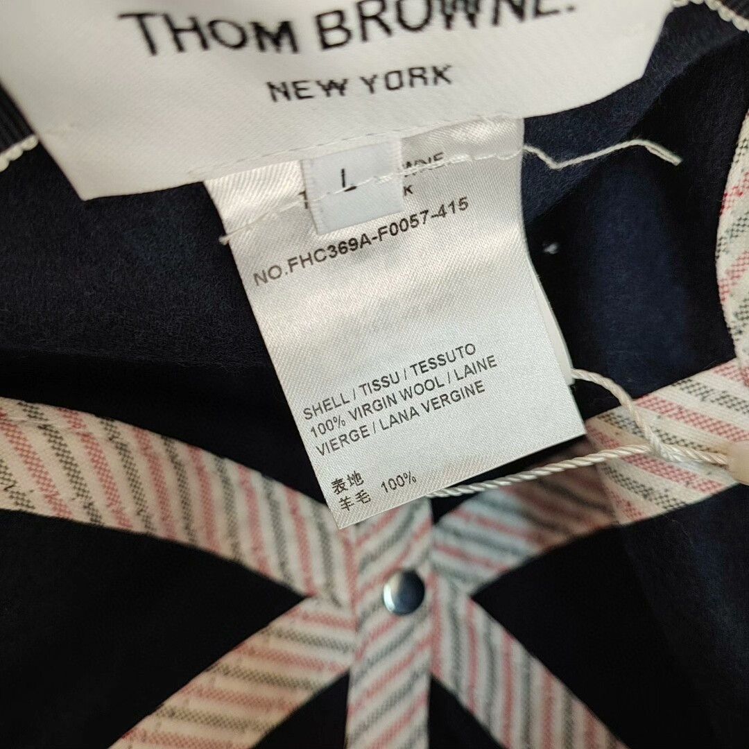 Thom Browne Thom Browne TB Cap 241029VGLVH12 Size ONE SIZE - 4 Thumbnail