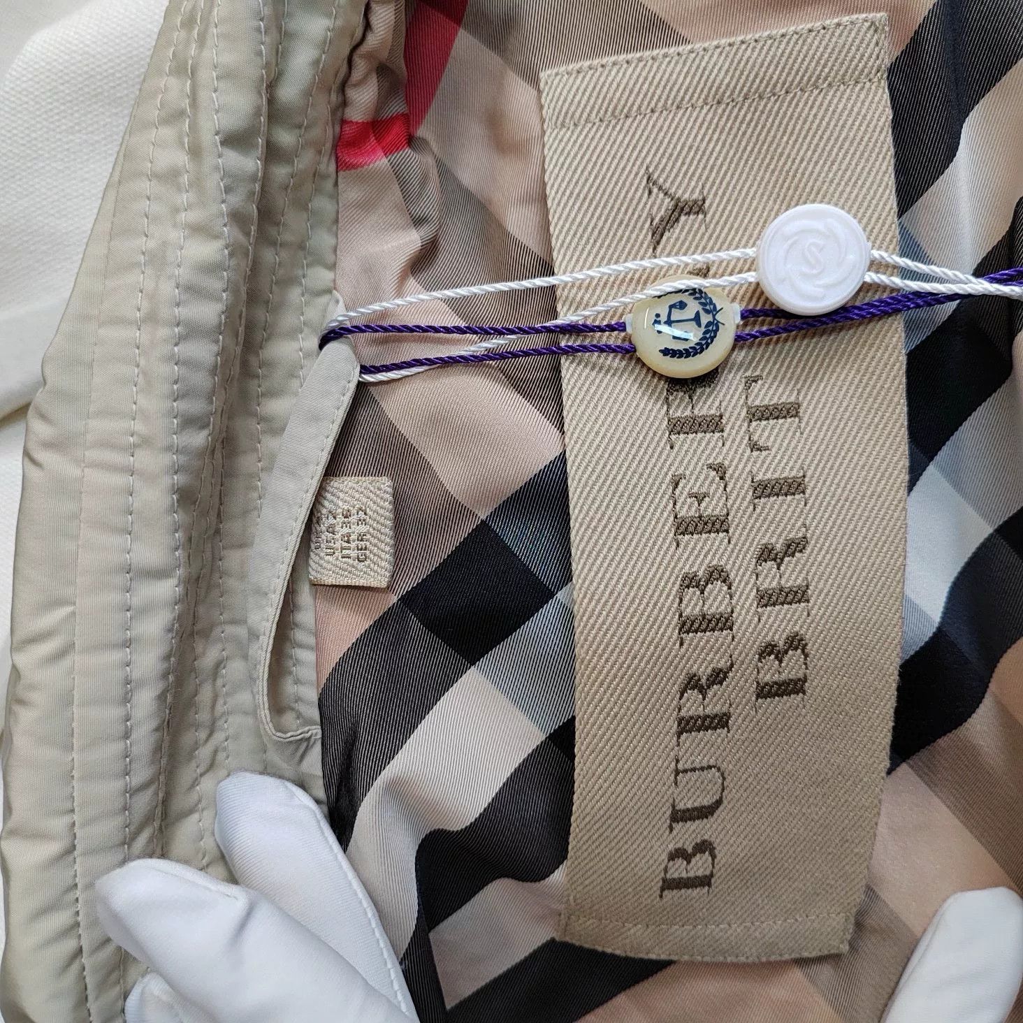 Burberry Burberry Double-Breasted Trench Coat Size XXS / US 00 / IT 34 - 3 Thumbnail