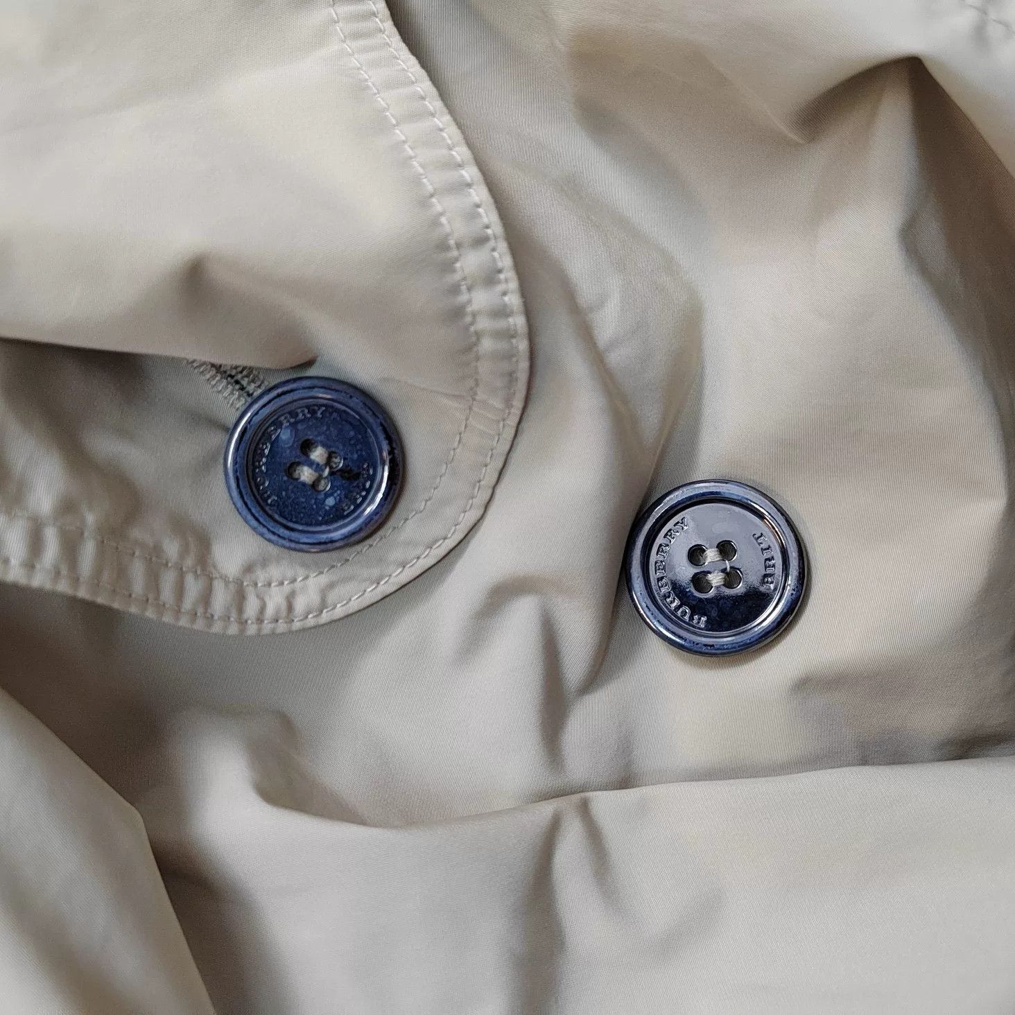 Burberry Burberry Double-Breasted Trench Coat Size XXS / US 00 / IT 34 - 4 Thumbnail