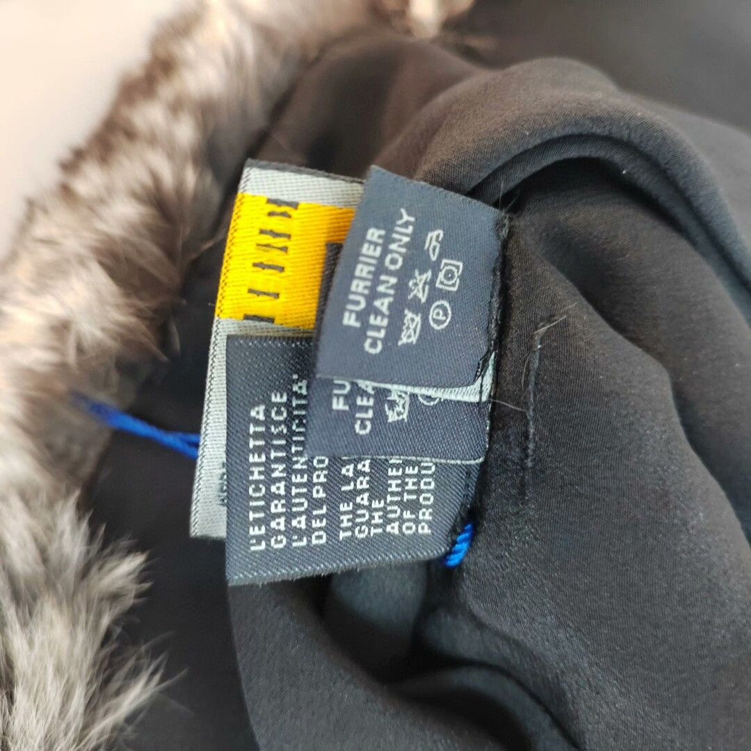 Fendi Fendi Gray Fur Scarf 90cm Size ONE SIZE - 5 Thumbnail
