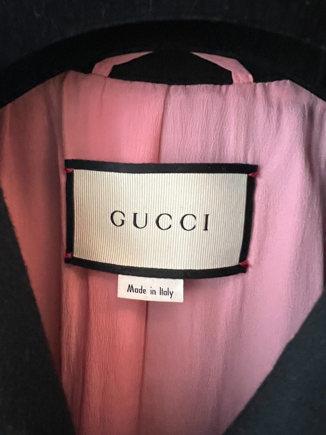 Gucci Gucci Floral Embroidered Wool Coat Size S / US 4 / IT 40 - 5 Thumbnail