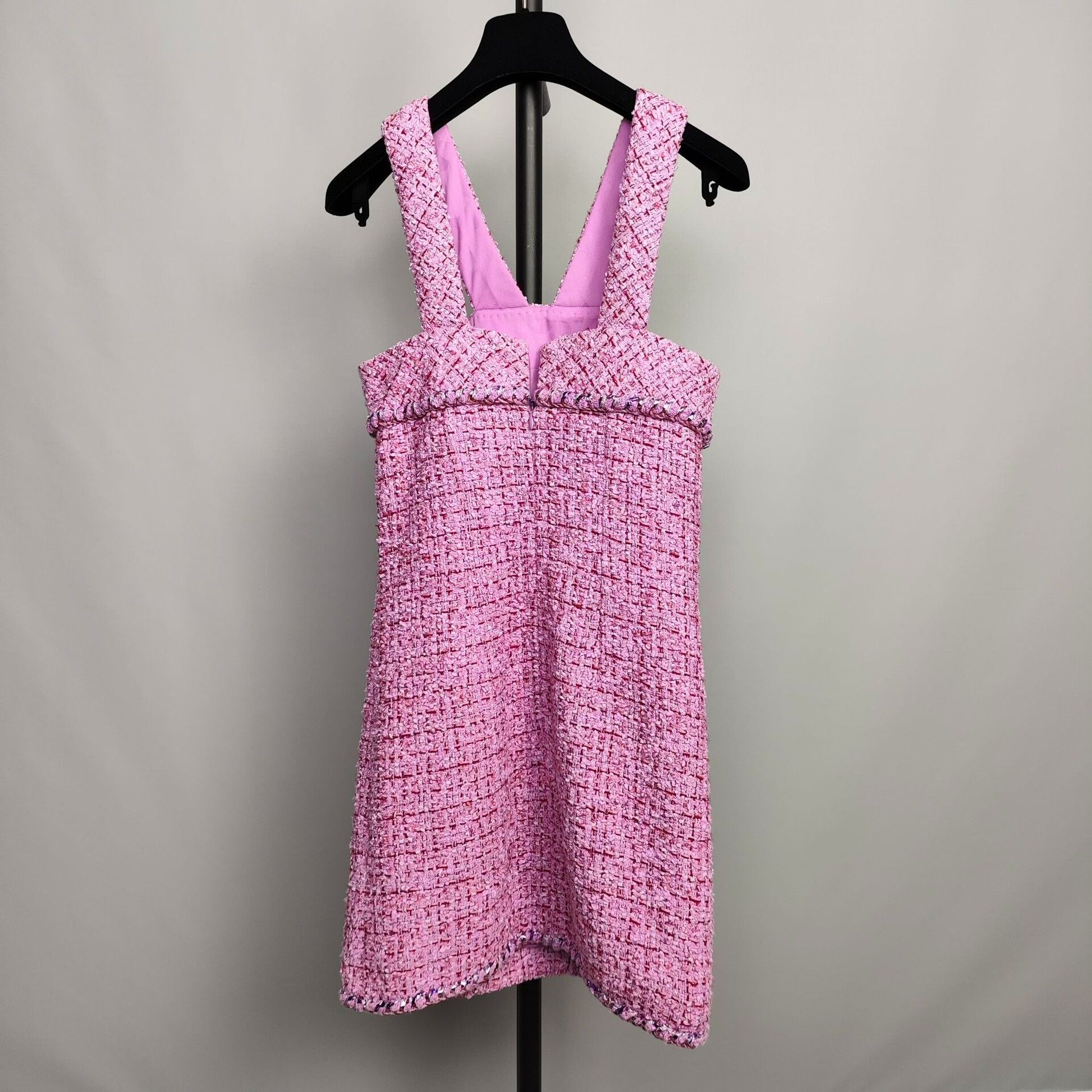 Chanel Chanel 2022 SS Tweed Camisole Dress Size XS / US 0-2 / IT 36-38 - 2 Thumbnail