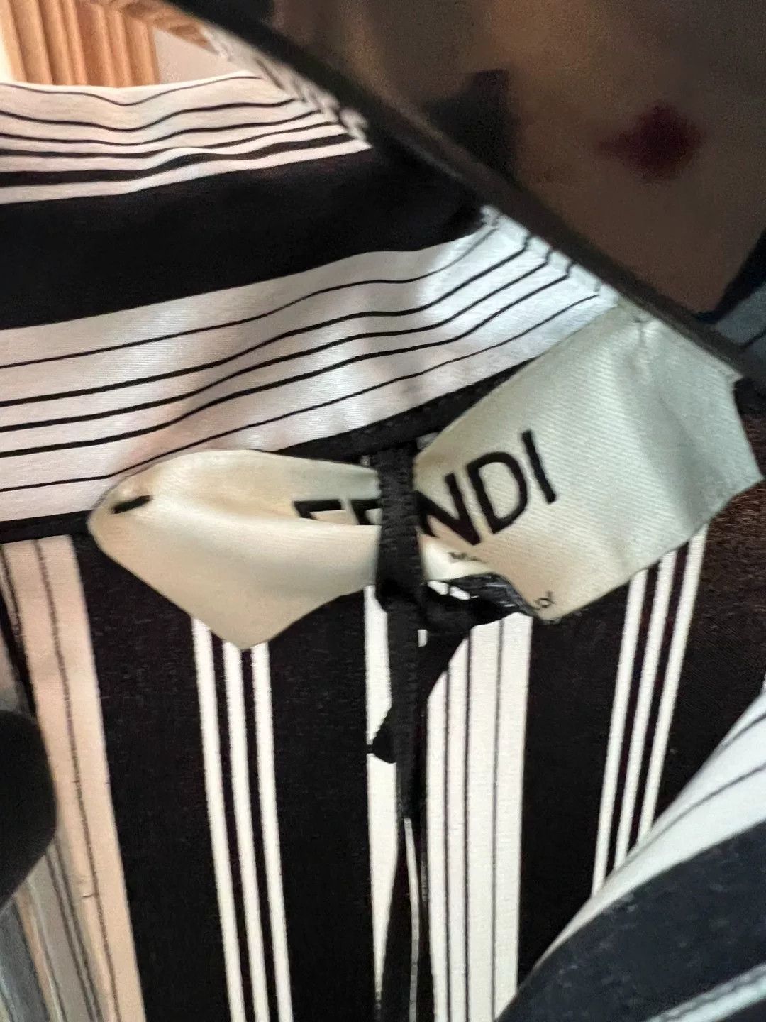 Fendi Fendi Silk Stripe Shirt Dress Size S / US 4 / IT 40 - 6 Thumbnail