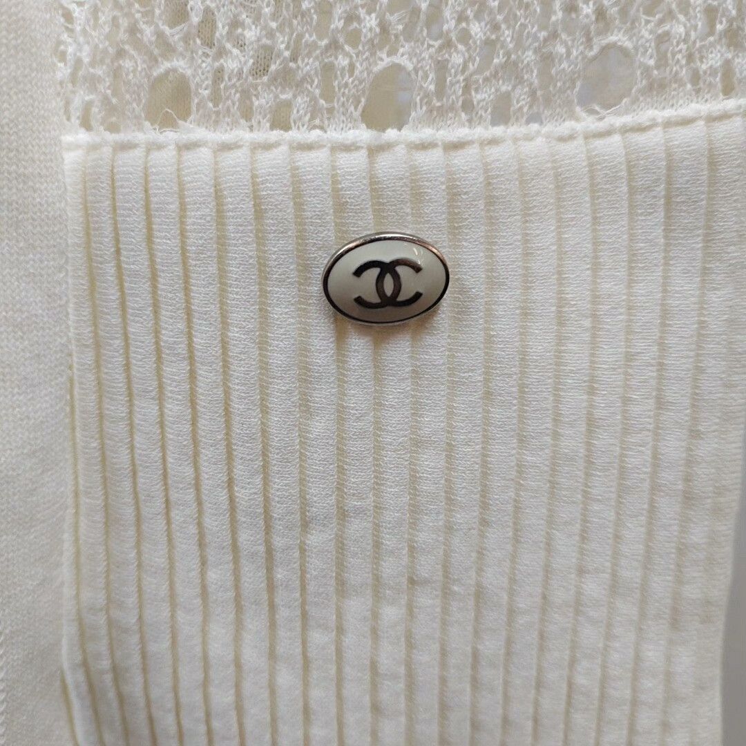 Chanel Chanel Cotton Hollow-Out Dress Size S / US 4 / IT 40 - 3 Thumbnail