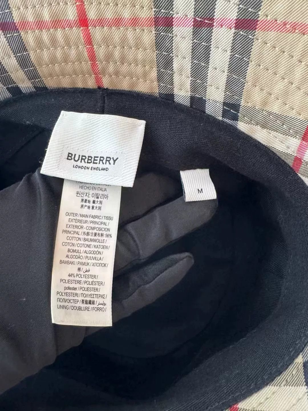 Burberry Burberry Classic Check Bucket Hat Size ONE SIZE - 3 Thumbnail