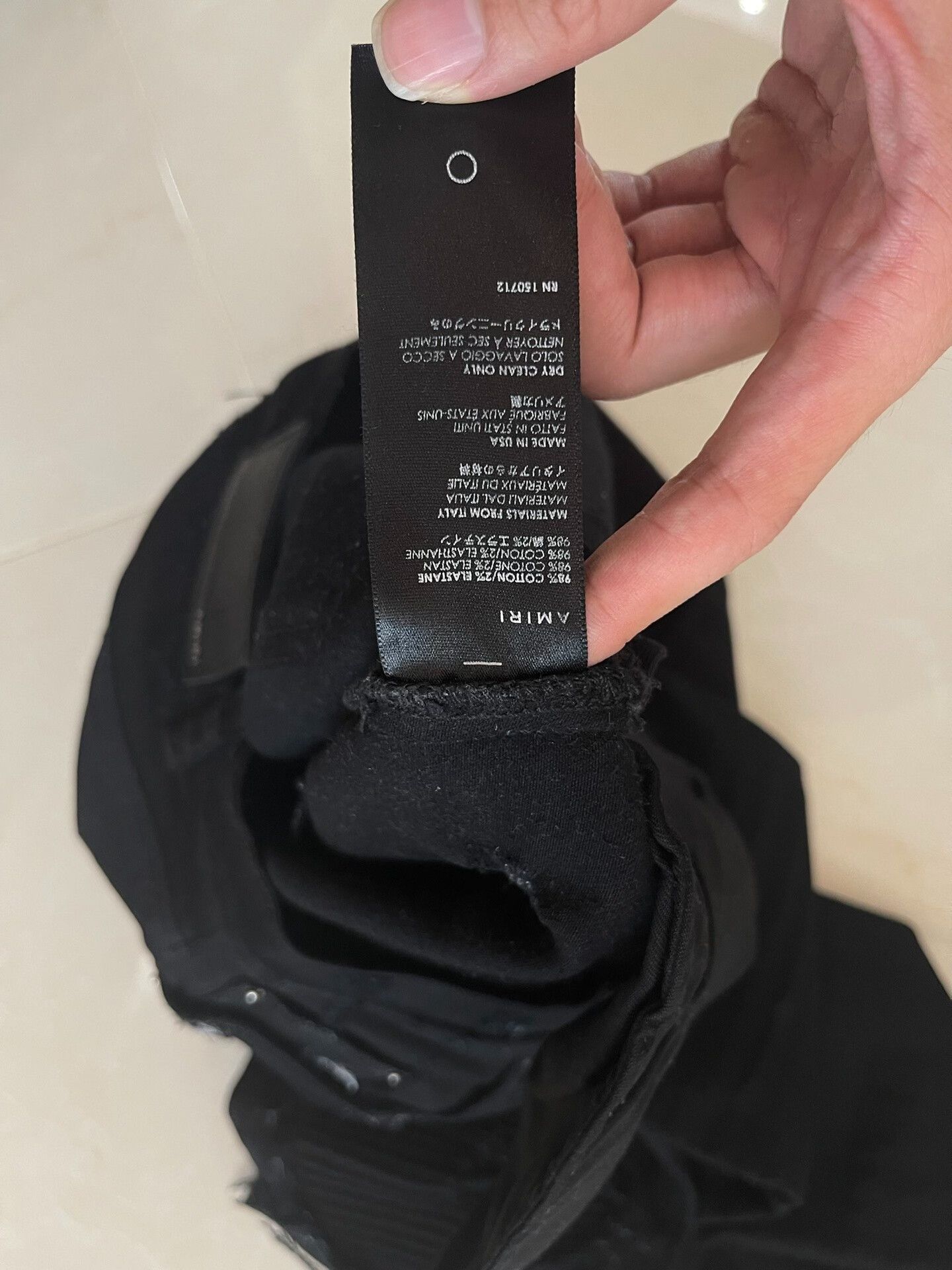 Amiri Amiri MX1 Patchwork Jeans Size US 32 / EU 48 - 6 Thumbnail