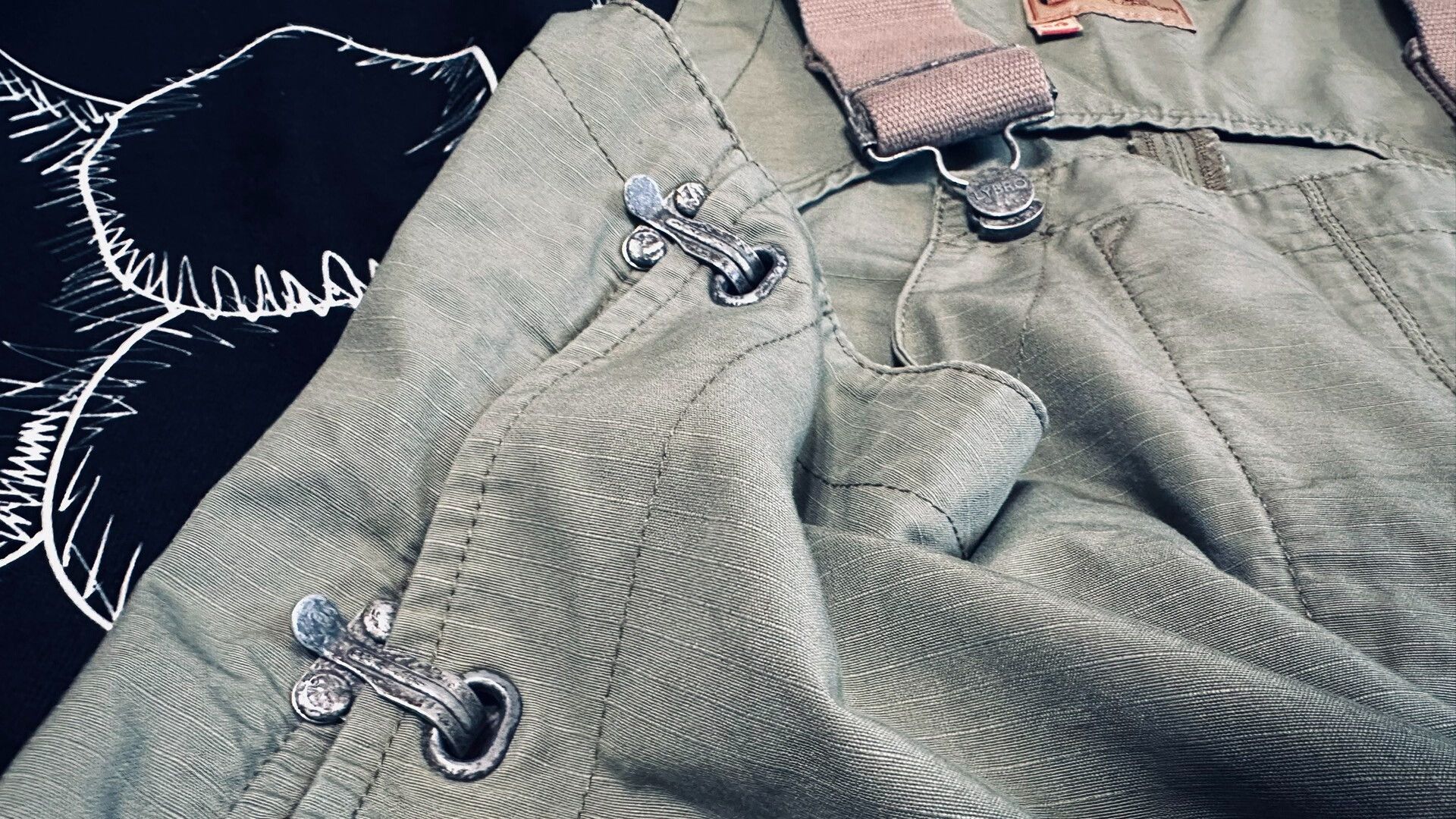 Nigel Cabourn Nigel Cabourn Factory Dungaree Cotton Ripstop Size US 34 / EU 50 - 4 Thumbnail