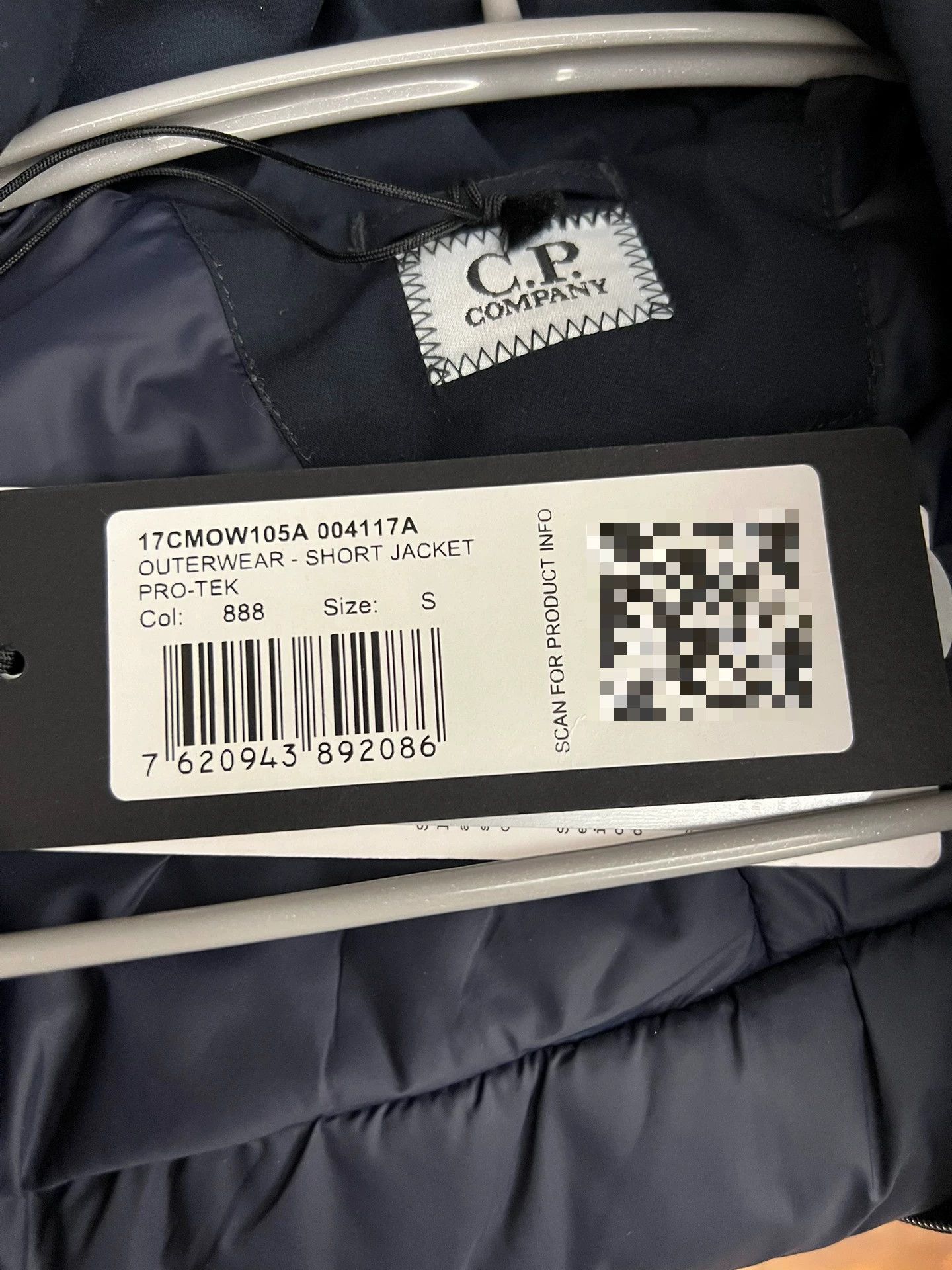 C.P. Company C.P.Company FW24 Blue Padded Jacket Size US S / EU 44-46 / 1 - 3 Thumbnail
