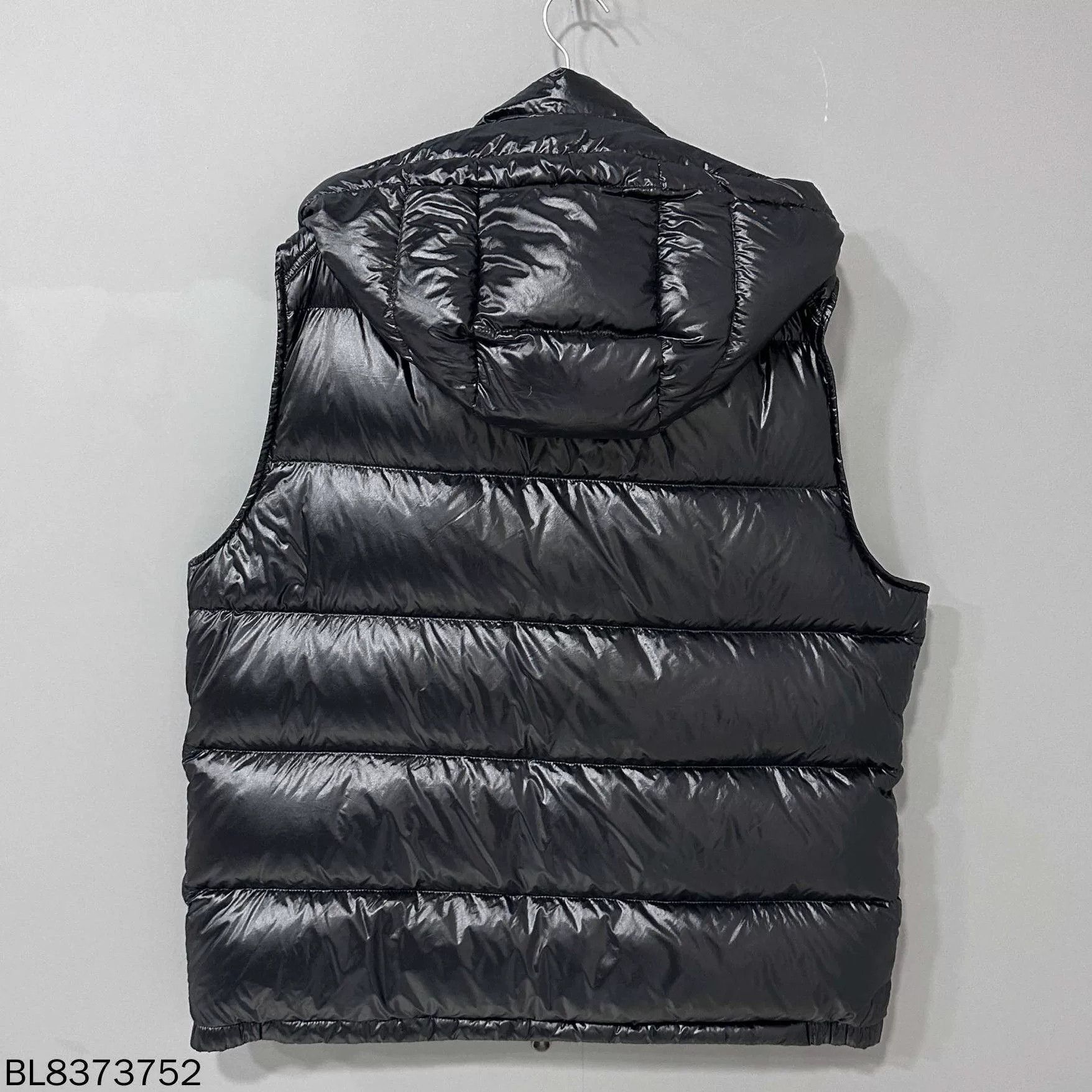 Moncler Moncler Bormes Black Hooded Down Vest Size US XS / EU 42 / 0 - 5 Thumbnail
