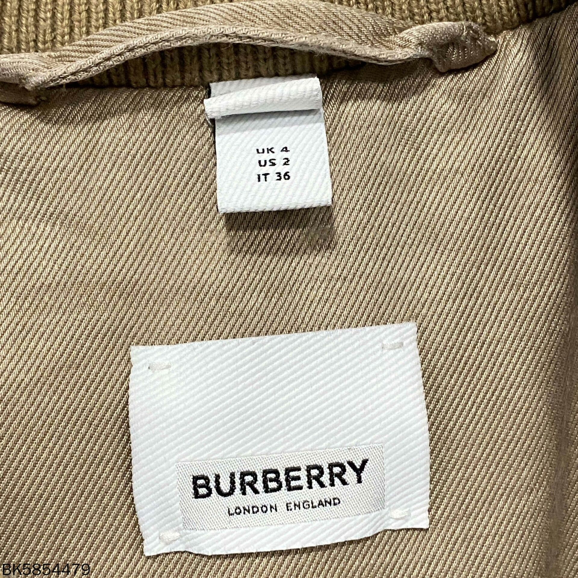 Burberry Burberry Plaid Logo Patchwork Coat Size XS / US 0-2 / IT 36-38 - 4 Thumbnail