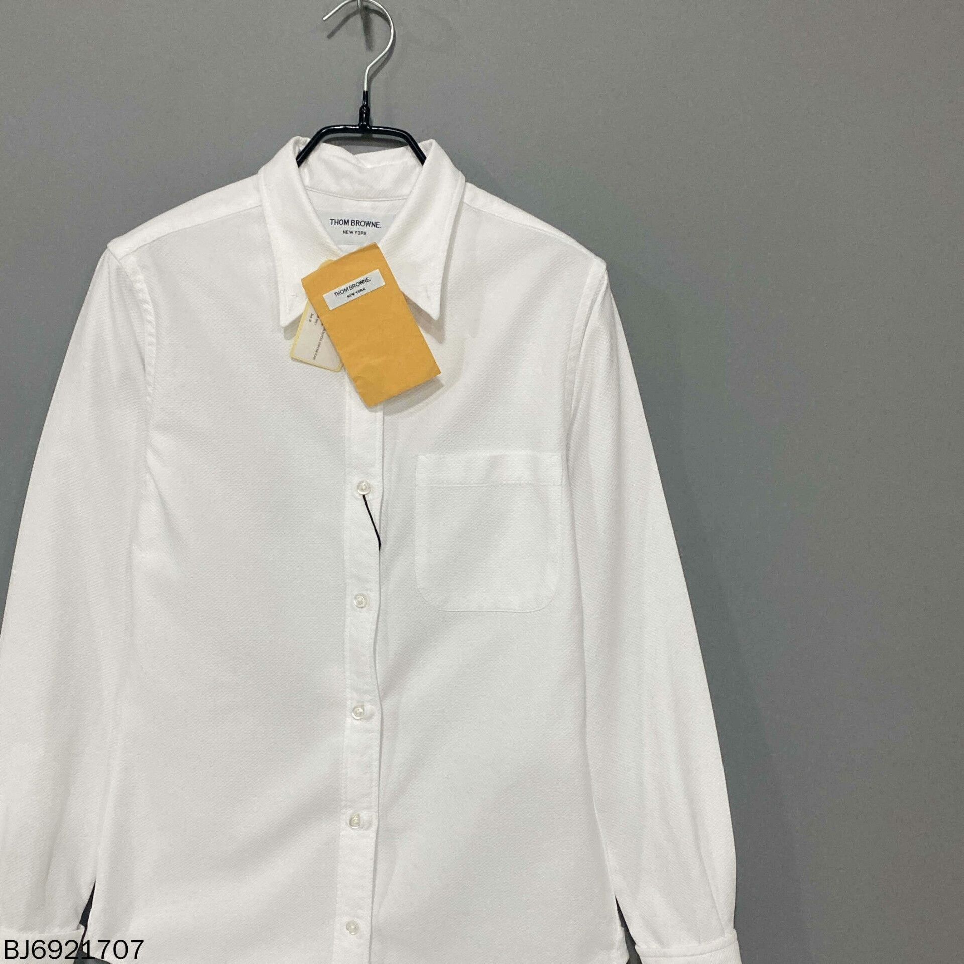 Thom Browne Thom Browne White Base Shirt Size US M / EU 48-50 / 2 - 2 Thumbnail