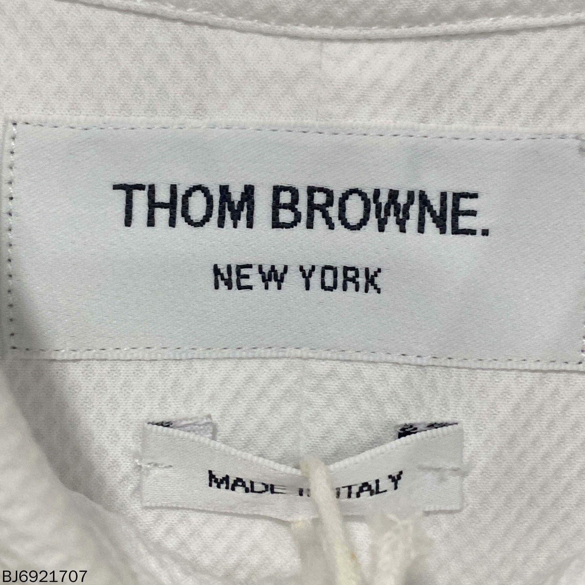 Thom Browne Thom Browne White Base Shirt Size US M / EU 48-50 / 2 - 4 Thumbnail