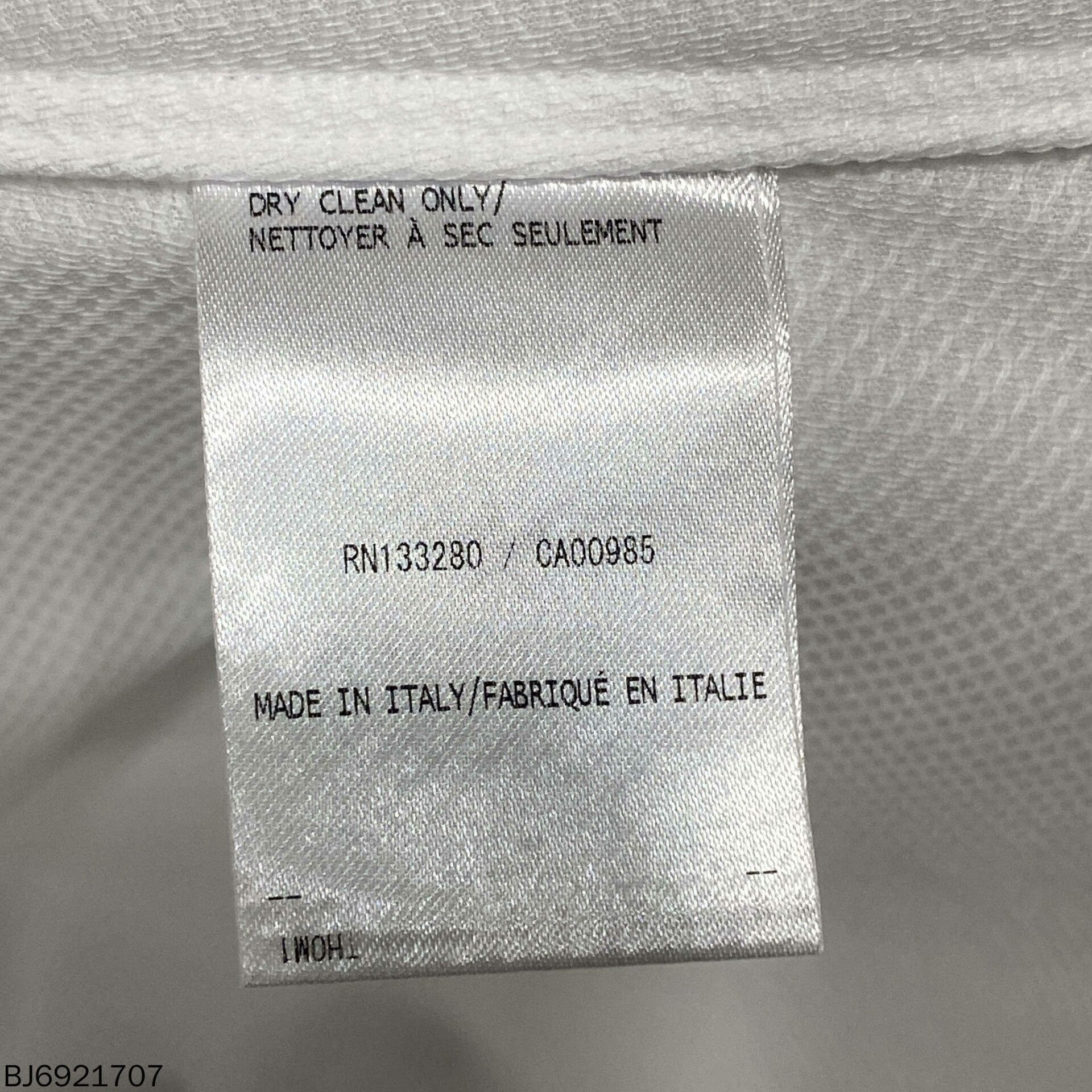 Thom Browne Thom Browne White Base Shirt Size US M / EU 48-50 / 2 - 5 Thumbnail