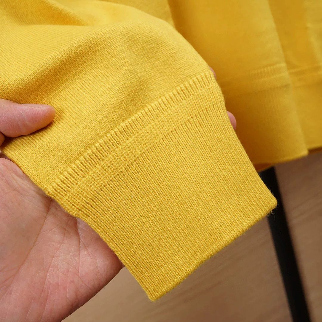 Loro Piana Yellow Cashmere Sweater