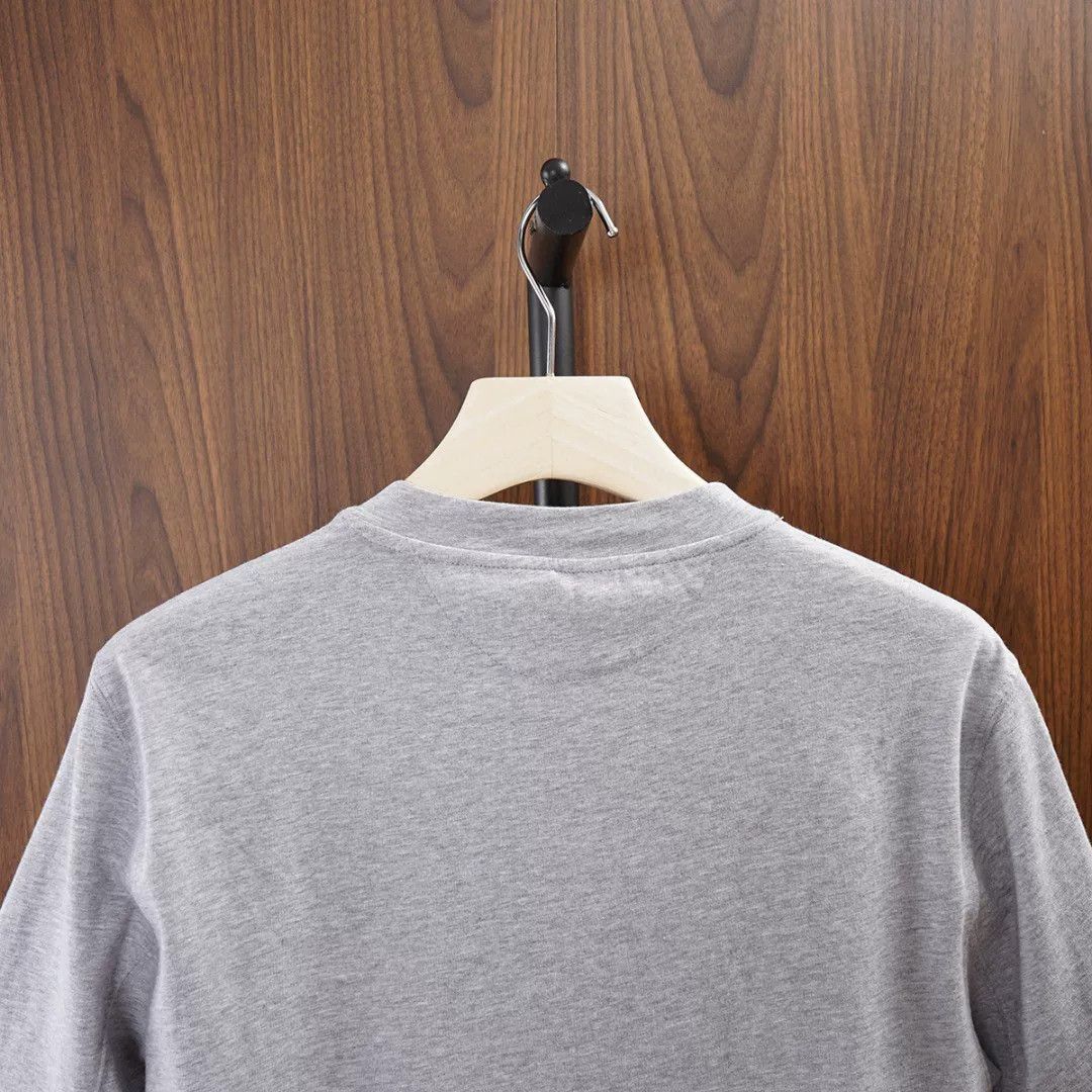 Brunello Cucinelli Brunello Cucinelli Gray Short Sleeve T-Shirt Size US M / EU 48-50 / 2 - 7 Thumbnail