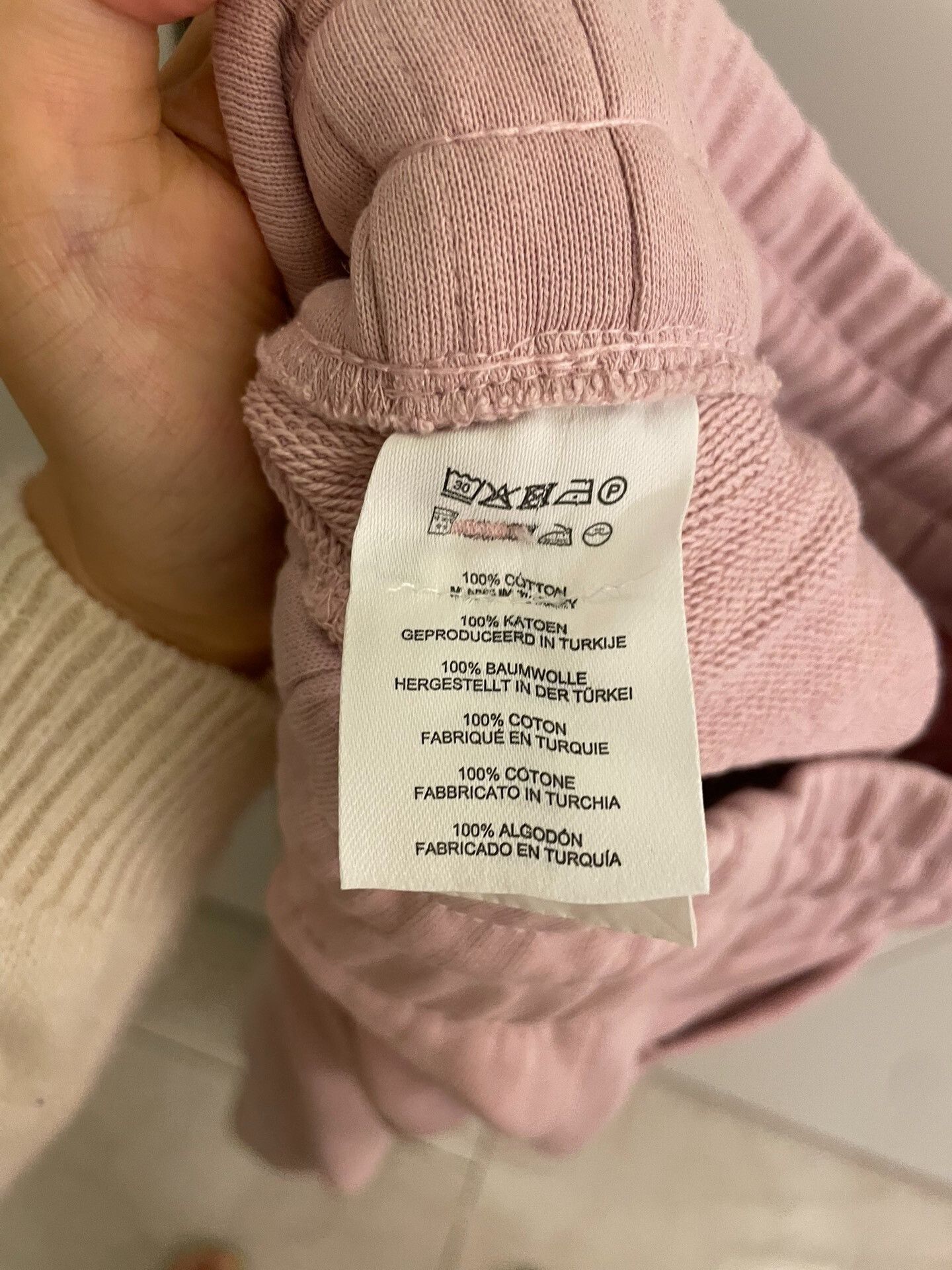 Dries Van Noten Dries Van Noten Pink Cotton High-Waist Wide-Leg Pants Size 28" / US 6 / IT 42 - 3 Thumbnail