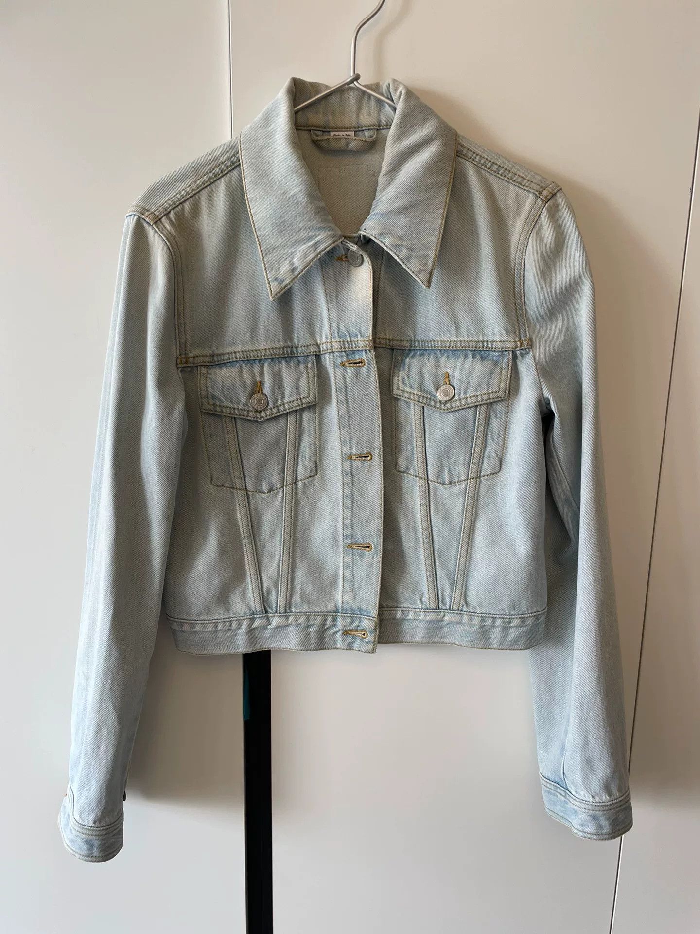 Gucci Gucci Distressed Blue Denim Jacket Size S / US 4 / IT 40 - 2 Thumbnail
