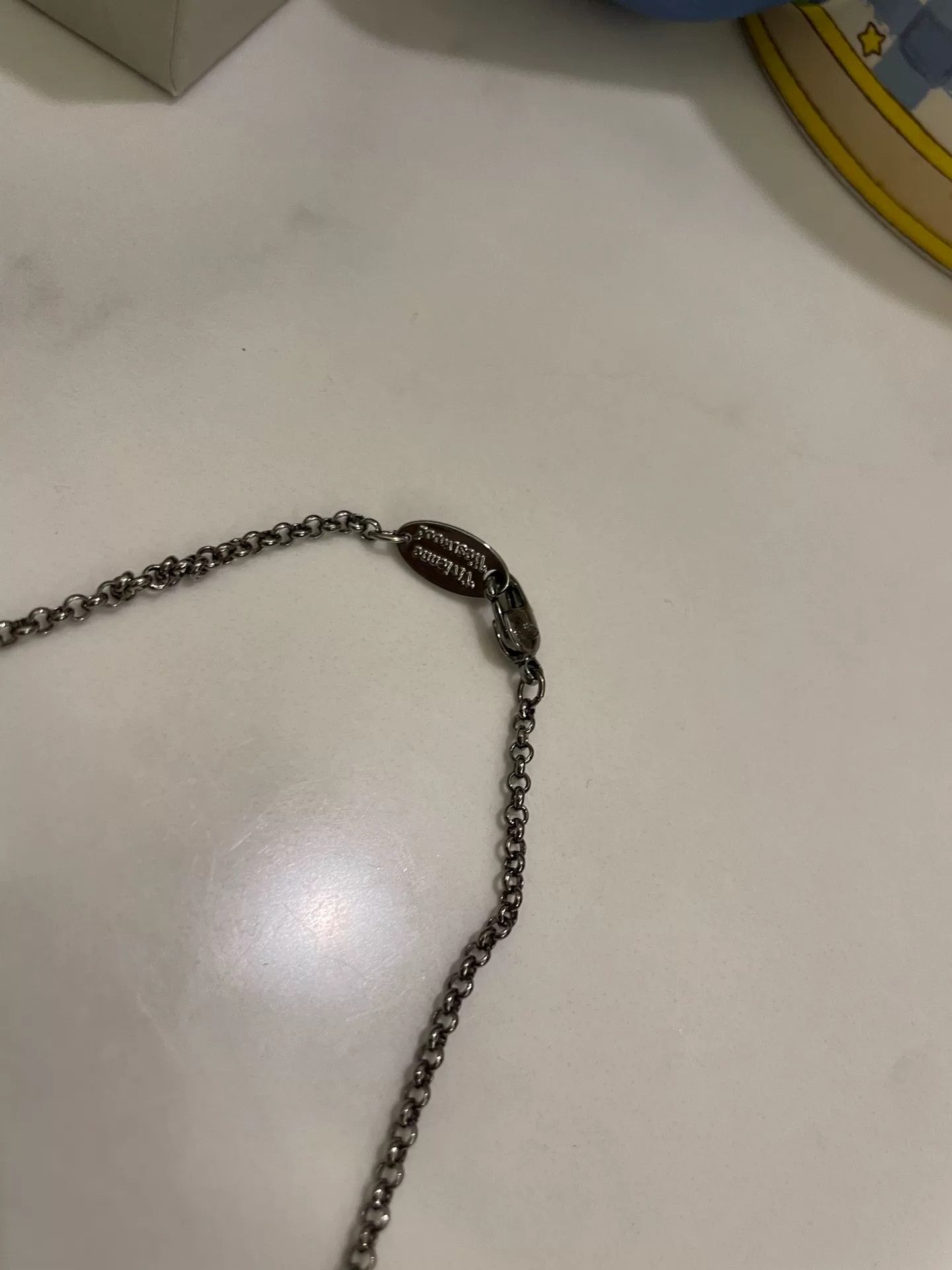 Vivienne Westwood Vivienne Westwood Purple Orb Saturn Necklace Size ONE SIZE - 5 Thumbnail