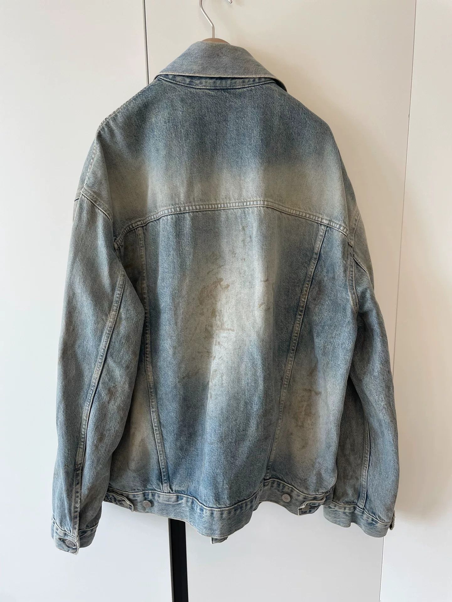 Acne Studios Acne Studios Mud-Dyed Denim Jacket Size M / US 6-8 / IT 42-44 - 2 Thumbnail
