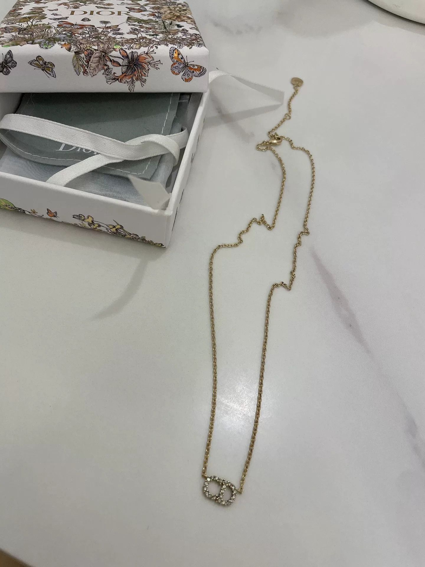 Dior Dior Classic Petit CD Necklace Size ONE SIZE - 7 Thumbnail