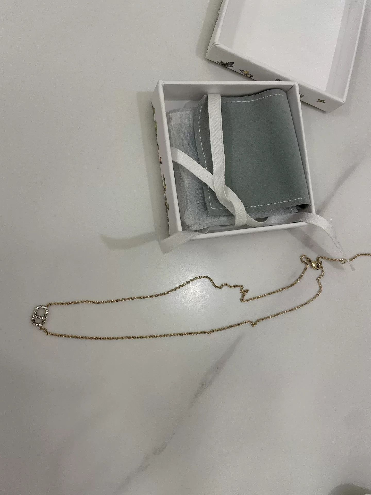 Dior Dior Classic Petit CD Necklace Size ONE SIZE - 5 Thumbnail