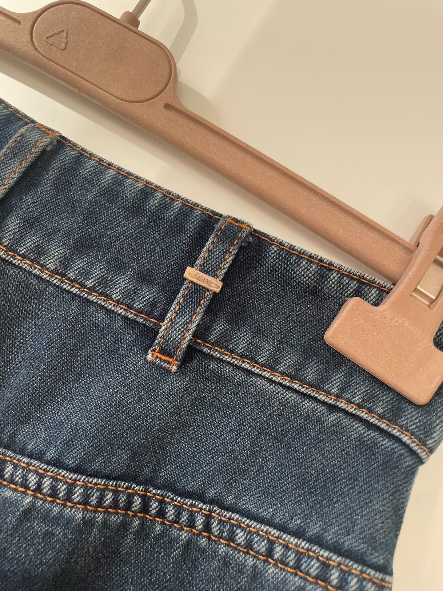 Dior Dior Wide-Leg Denim Jeans Size 34" / US 12 / IT 48 - 4 Thumbnail