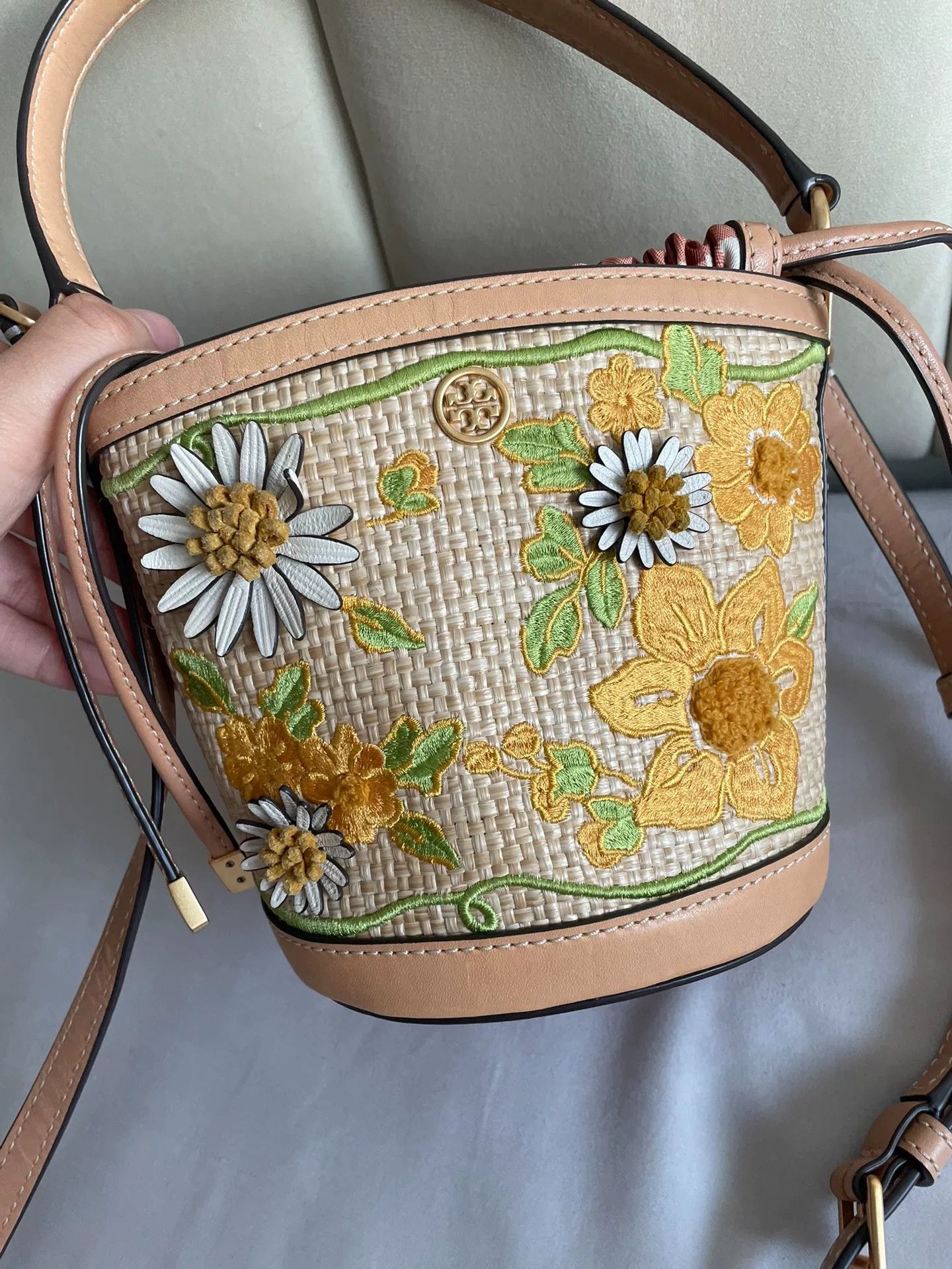 Tory Burch Tory Burch Floral Crossbody Bucket Bag Size ONE SIZE - 2 Thumbnail