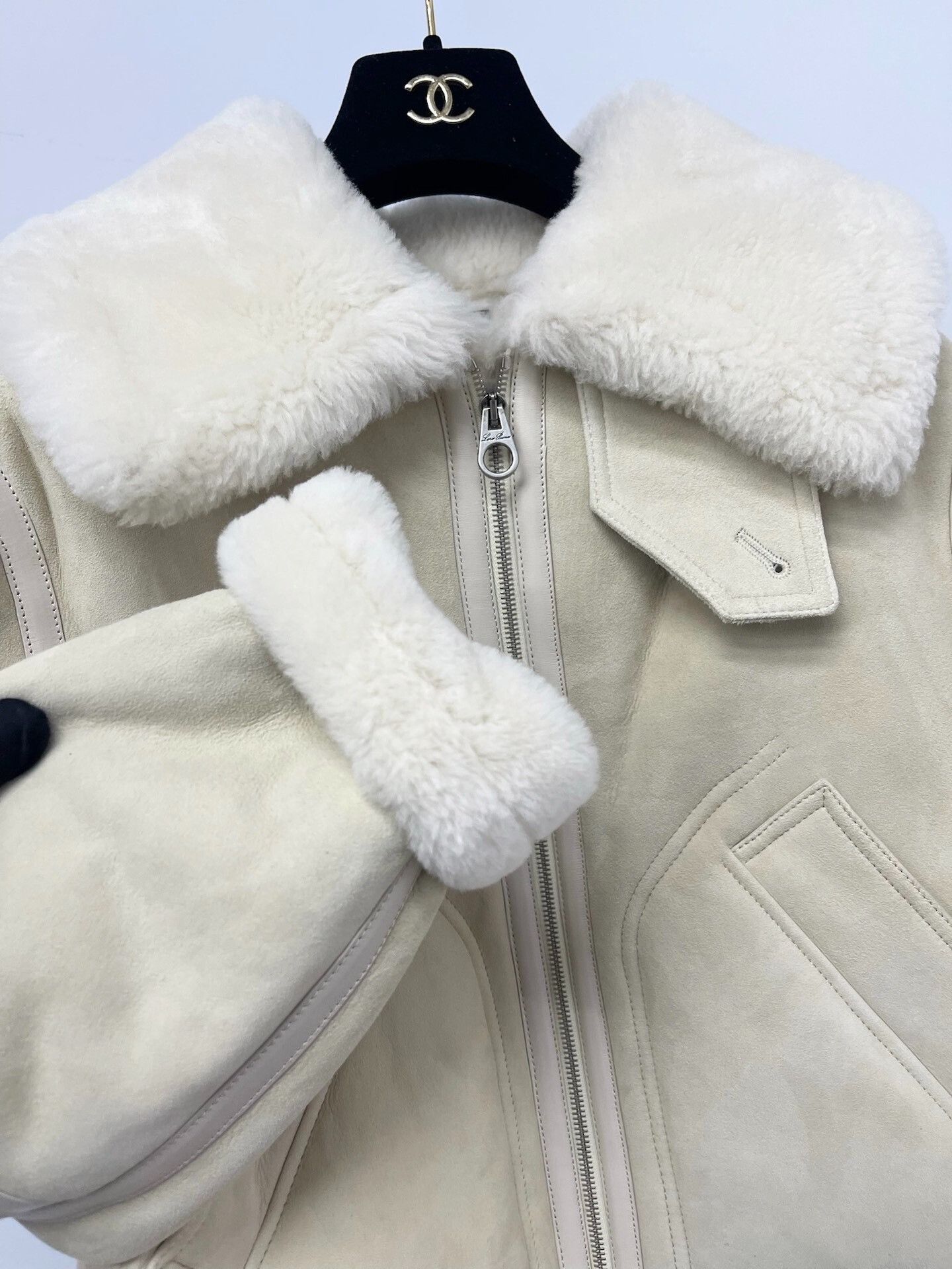Loro Piana Loro Piana Fur Leather Coat Size S / US 4 / IT 40 - 3 Thumbnail