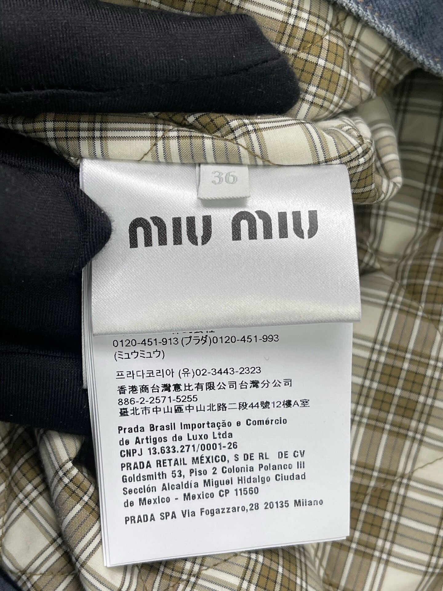 Miu Miu MiuMiu 25FW Padded Collar Denim Jacket Size XS / US 0-2 / IT 36-38 - 4 Thumbnail