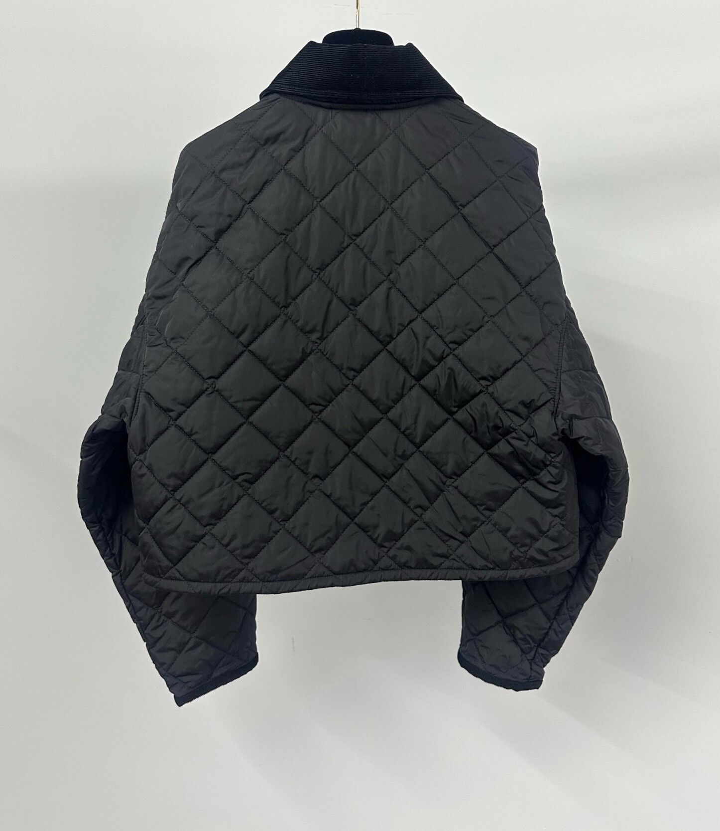 Prada Prada Black Triangle Logo Quilted Jacket Size S / US 4 / IT 40 - 2 Thumbnail
