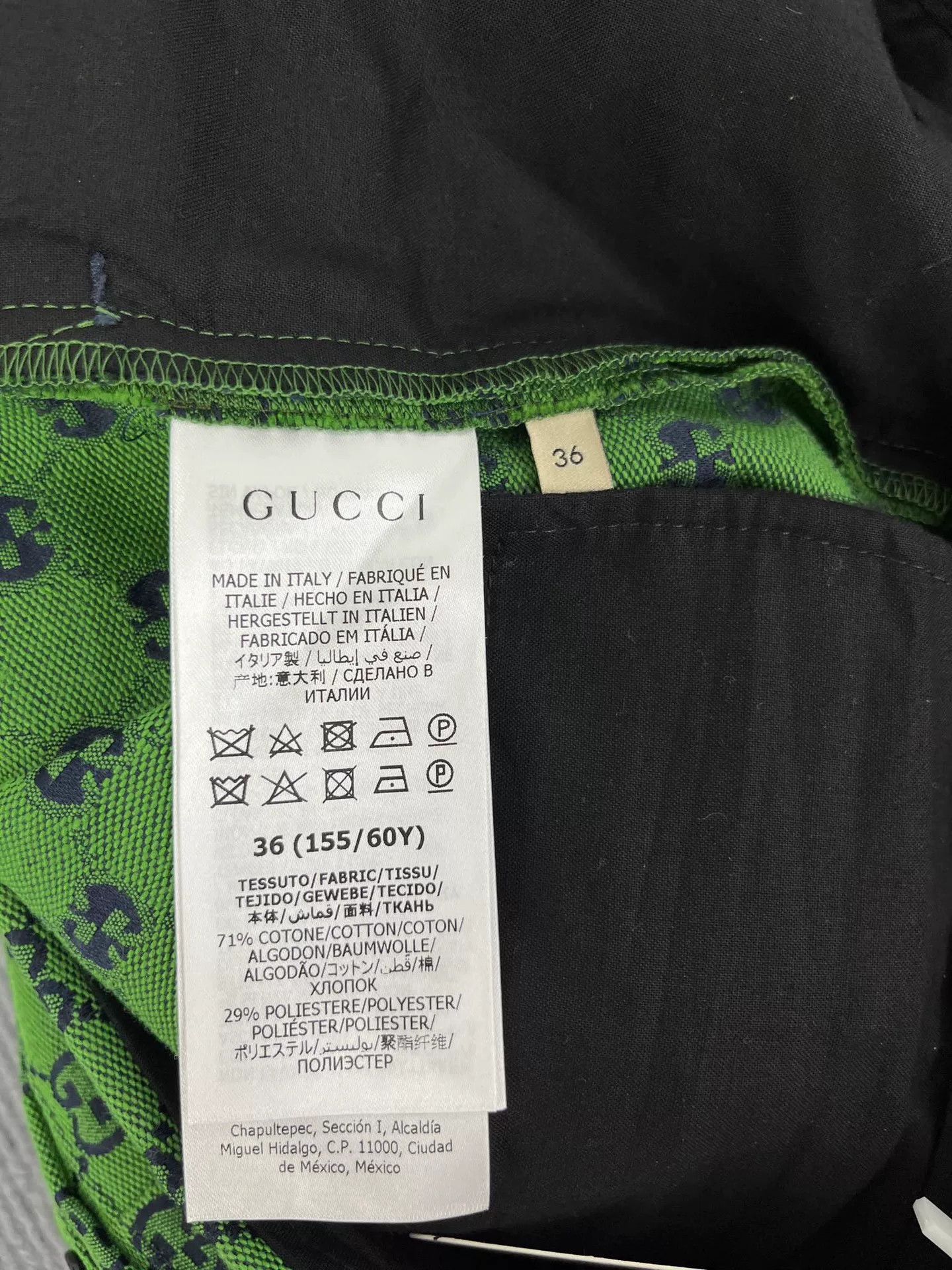 Gucci Gucci Green All-Logo Shorts Size 36" / US 14 / IT 50 - 4 Thumbnail