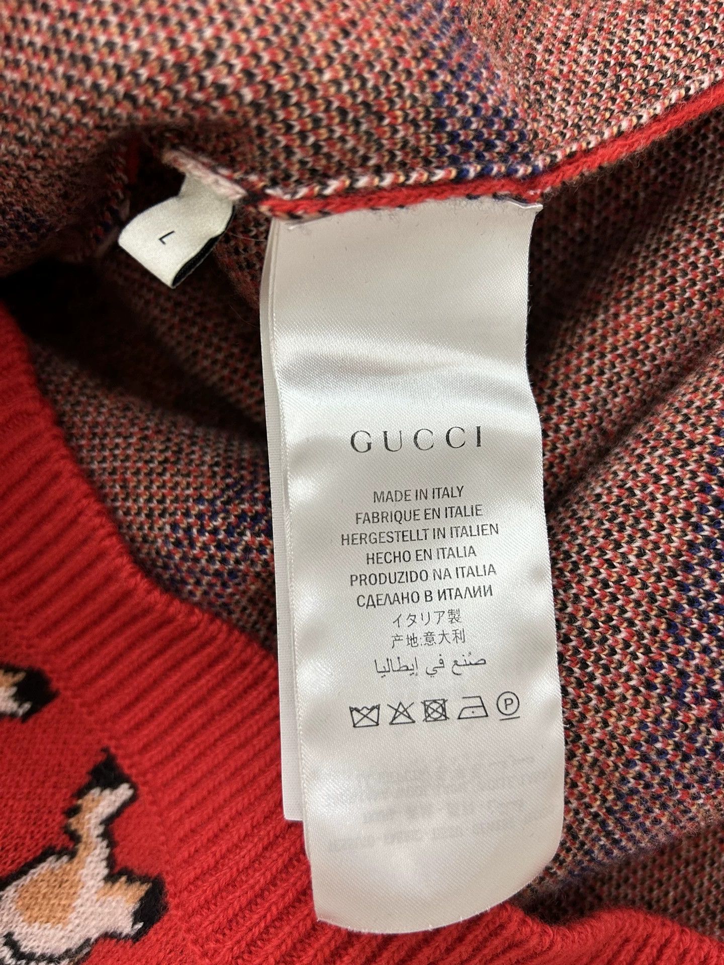 Gucci Gucci Red Pig New Year Limited Cardigan Size L / US 10 / IT 46 - 4 Thumbnail