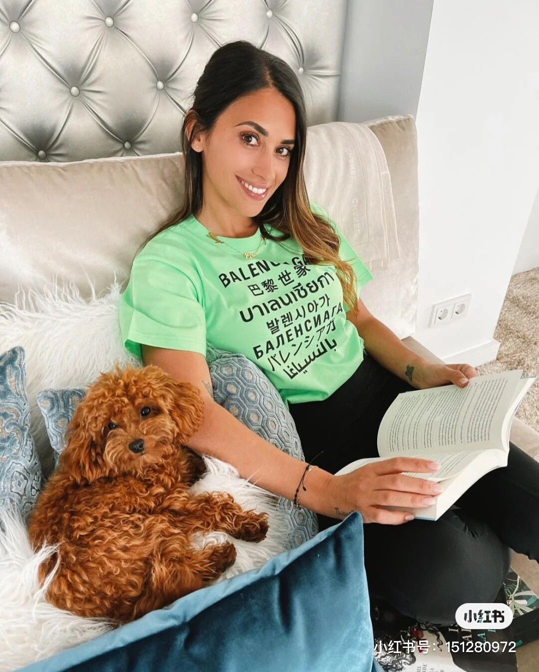Balenciaga Balenciaga Fluorescent Green Short-Sleeve Tee Size S / US 4 / IT 40 - 8 Thumbnail