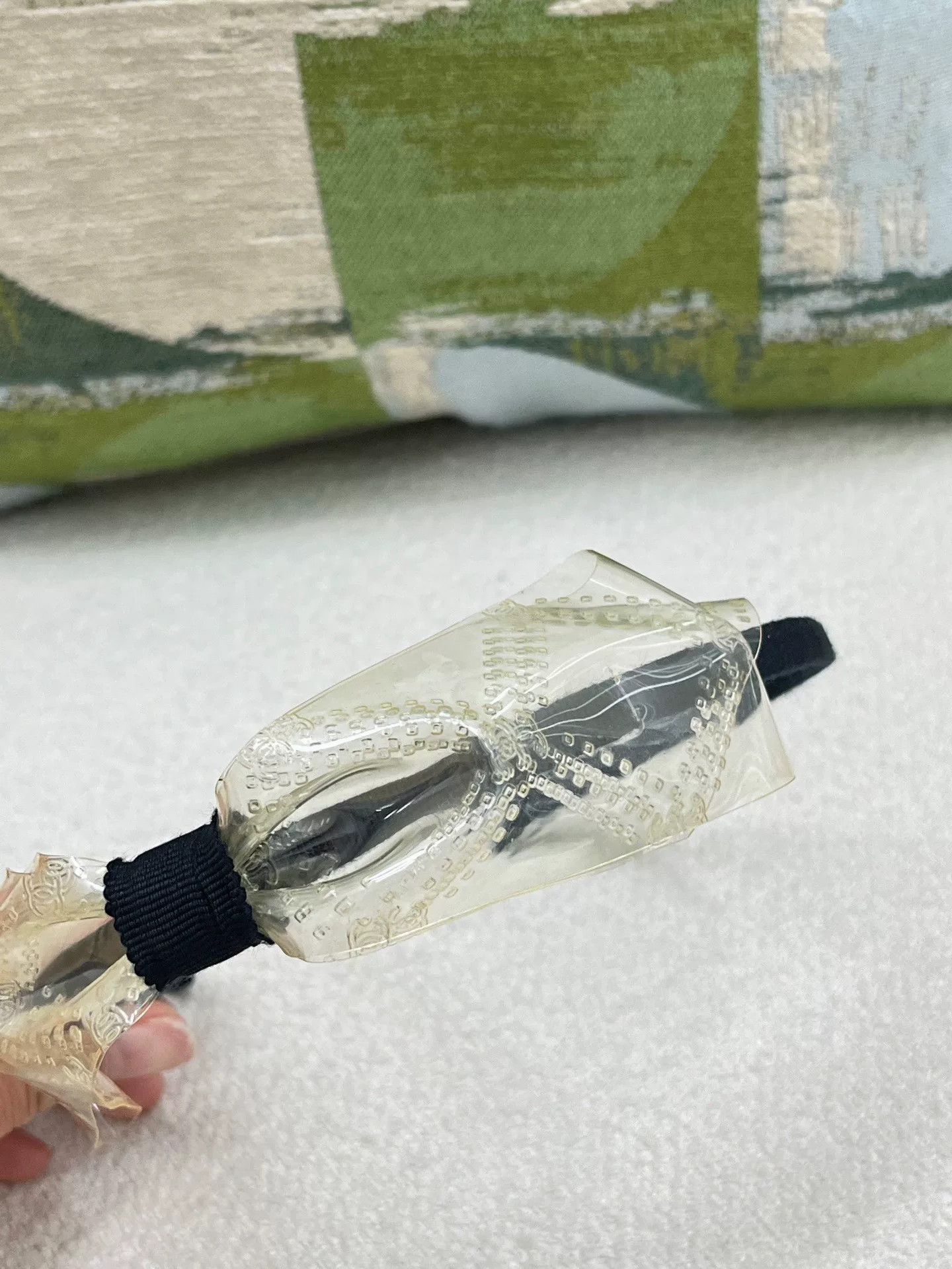 Chanel Chanel Transparent Bow Headband Size ONE SIZE - 5 Thumbnail