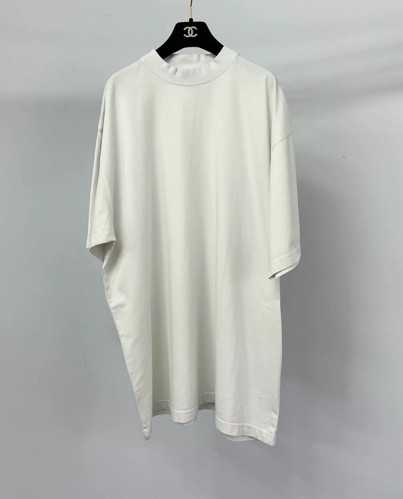 Balenciaga Balenciaga Rhinestone Logo Oversize T-Shirt Size L / US 10 / IT 46 - 2 Thumbnail