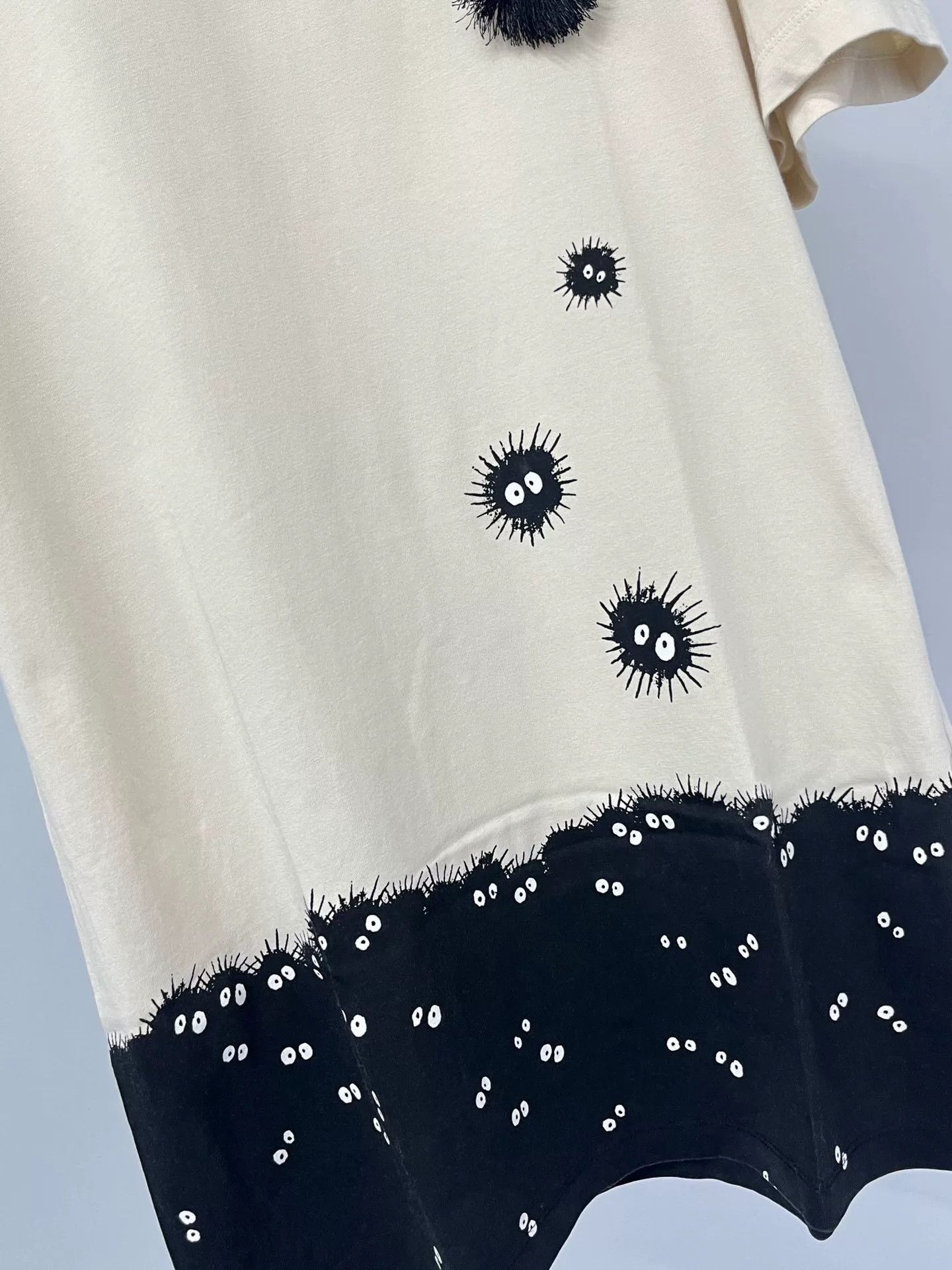 Loewe Loewe Coal Spirit Print Short-Sleeve T-Shirt Size S / US 4 / IT 40 - 4 Thumbnail