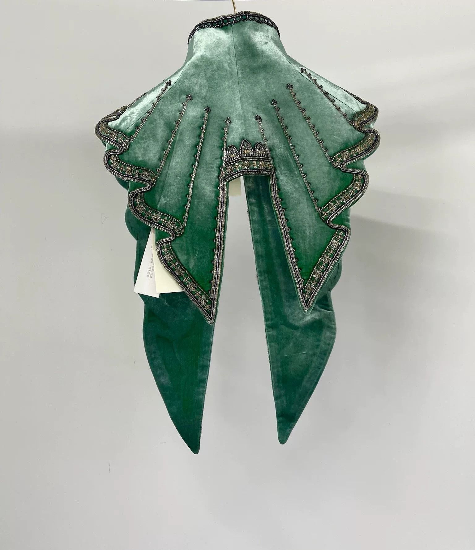 MAKR M Essential Dark Green Velvet Vest Size XS / US 0-2 / IT 36-38 - 2 Thumbnail