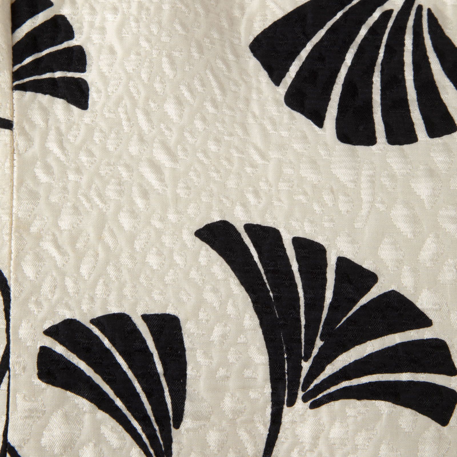 Giorgio Armani Black & White Floral Corset Top Size XS / US 0-2 / IT 36-38 - 3 Thumbnail