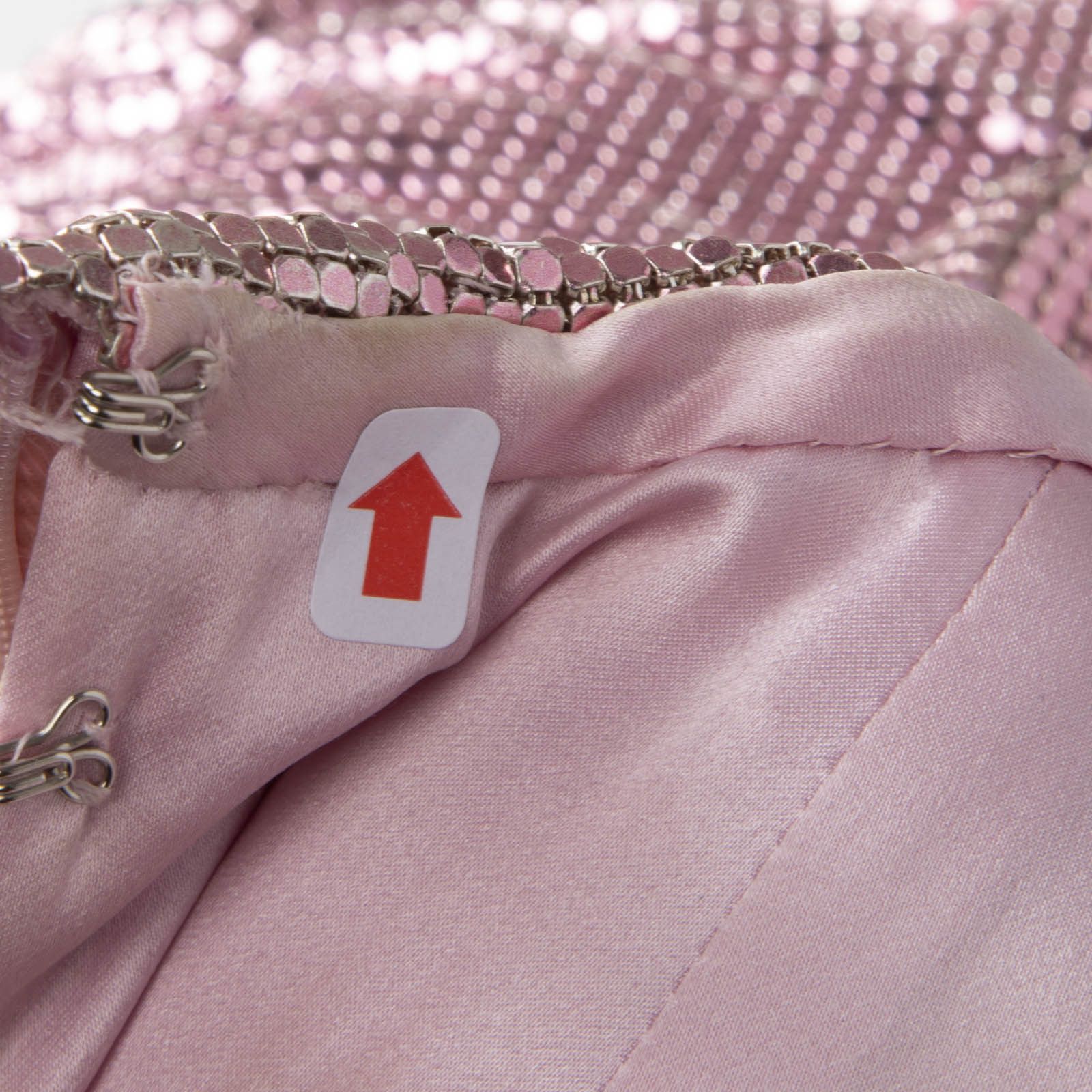 Versace S/S22 Fendace Pink Chainmail Dress Size S / US 4 / IT 40 - 12 Thumbnail