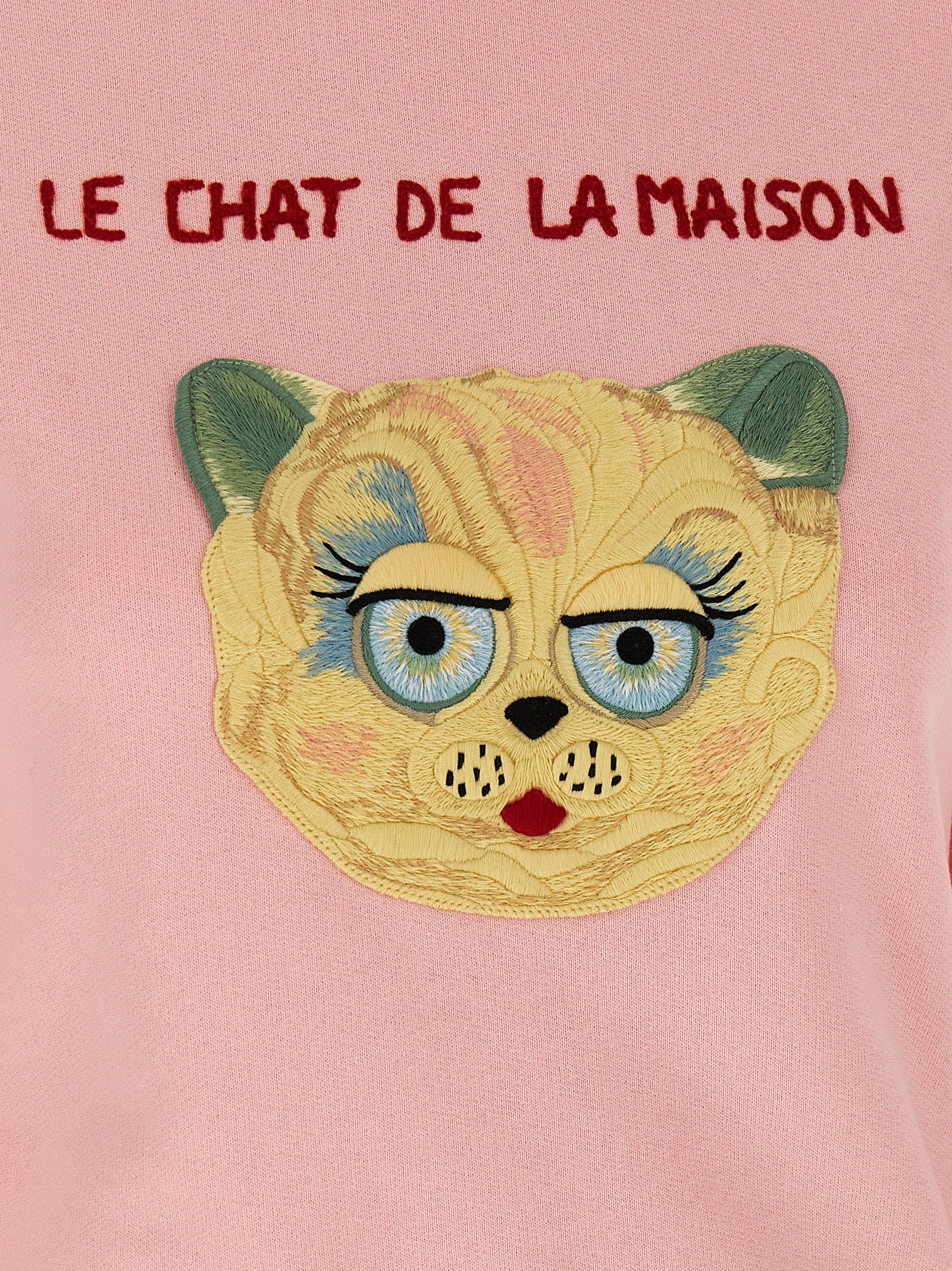 Valentino Valentino Garavani 'Le Chat De La Maison' Sweatshirt Size M / US 6-8 / IT 42-44 - 4 Thumbnail