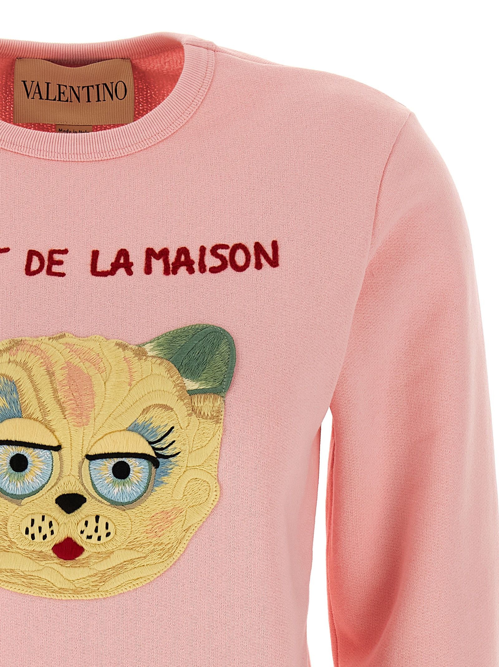 Valentino Valentino Garavani 'Le Chat De La Maison' Sweatshirt Size M / US 6-8 / IT 42-44 - 3 Thumbnail