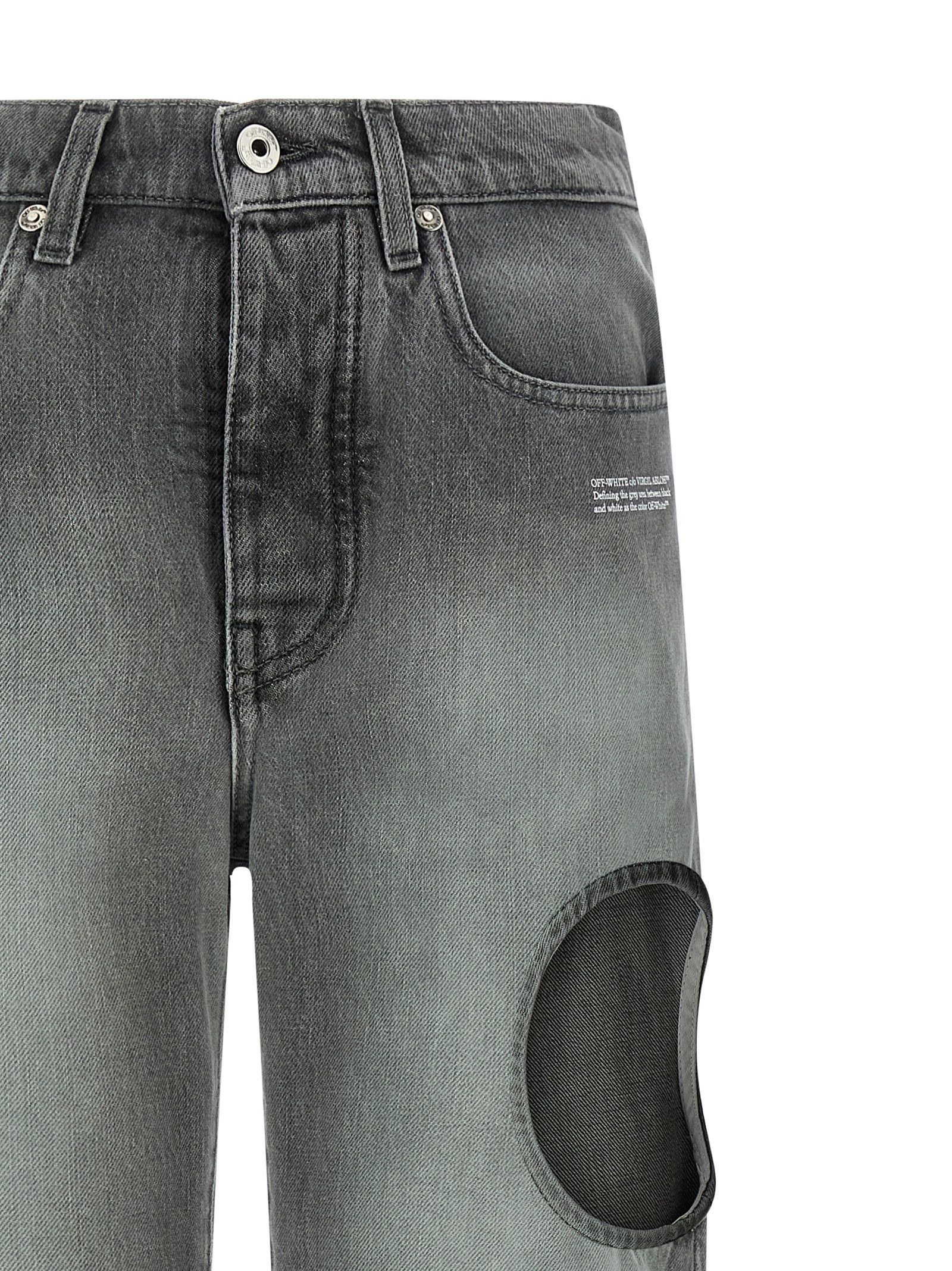 Off-White 'Spray New Meteor' Jeans Size 27" / US 4 / IT 40 - 3 Thumbnail