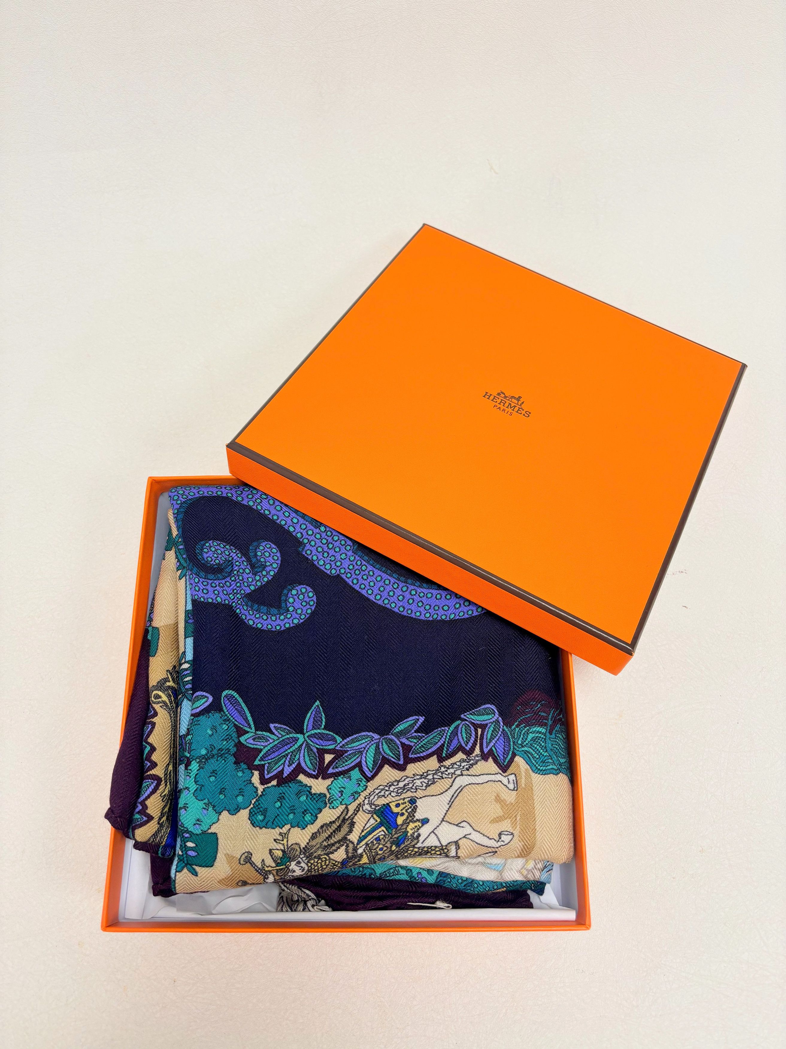 Other HERMÈS Châle cachemire et soie Size ONE SIZE - 13 Thumbnail